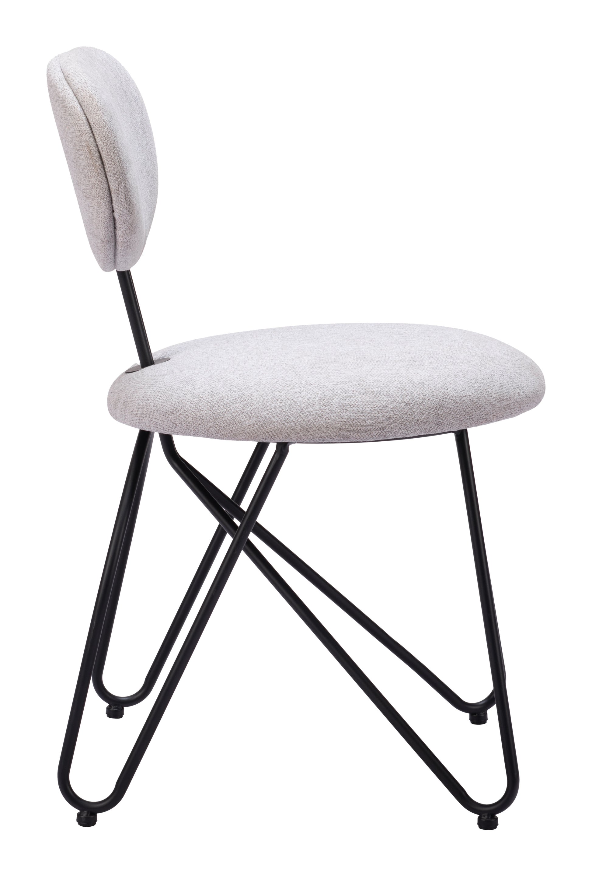 Novi Dining Chair (Set of 2) Dove Gray - 2