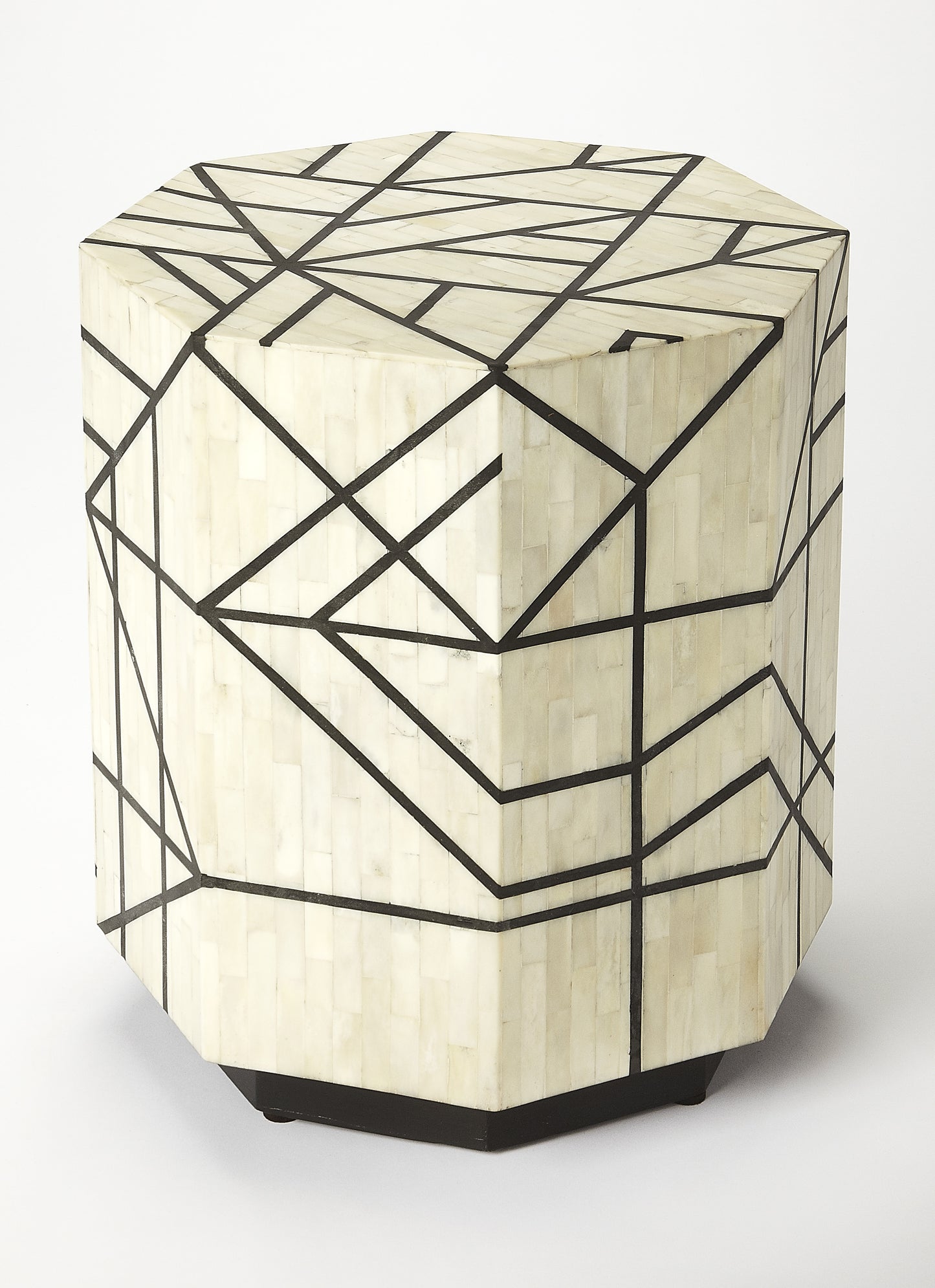 Butler Specialty Company Greta Bone Inlay Side Table, Multi-Color