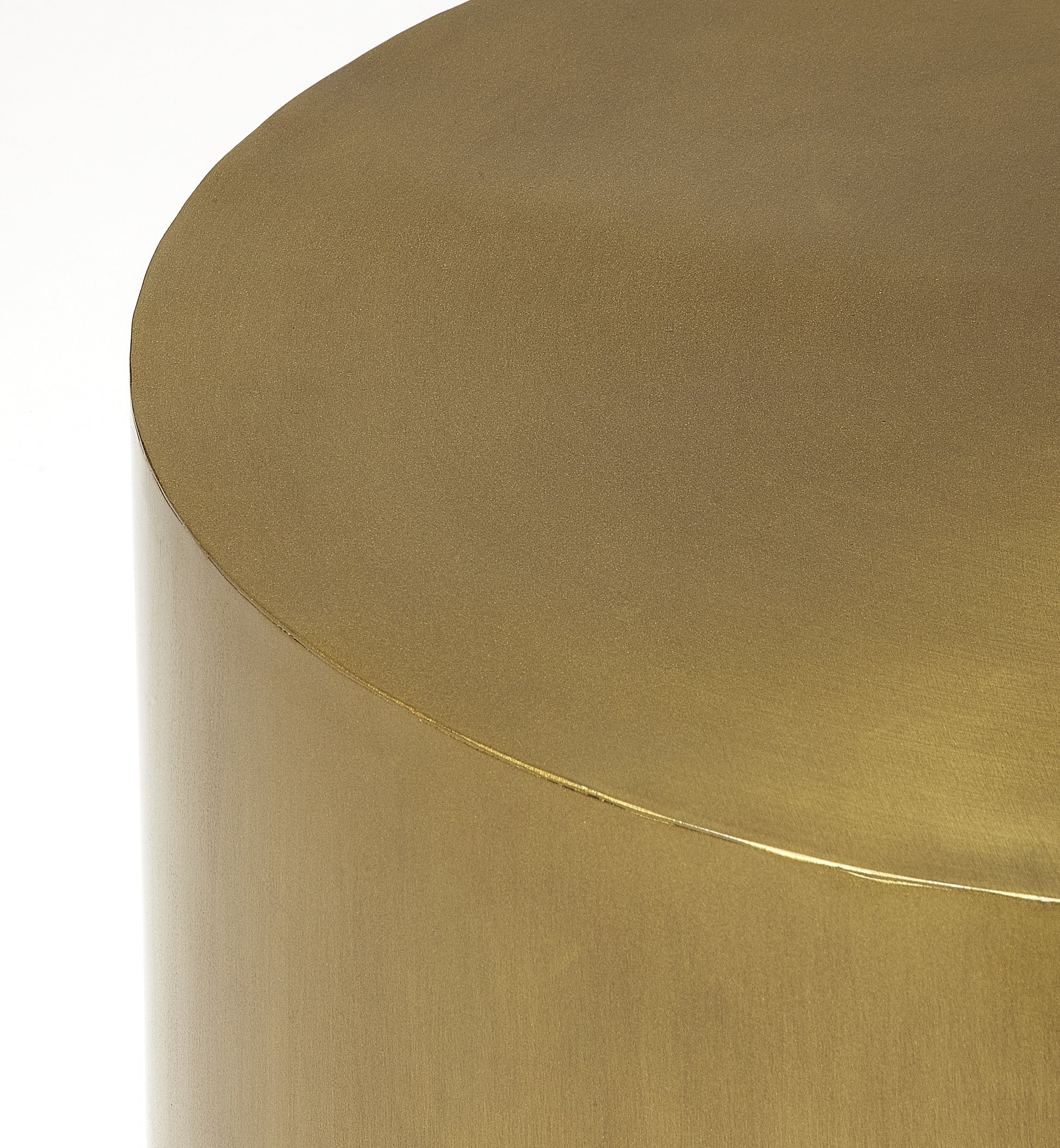 Butler Specialty Company Ervin 18 in. W Round Solid Iron Side Table, Gold
