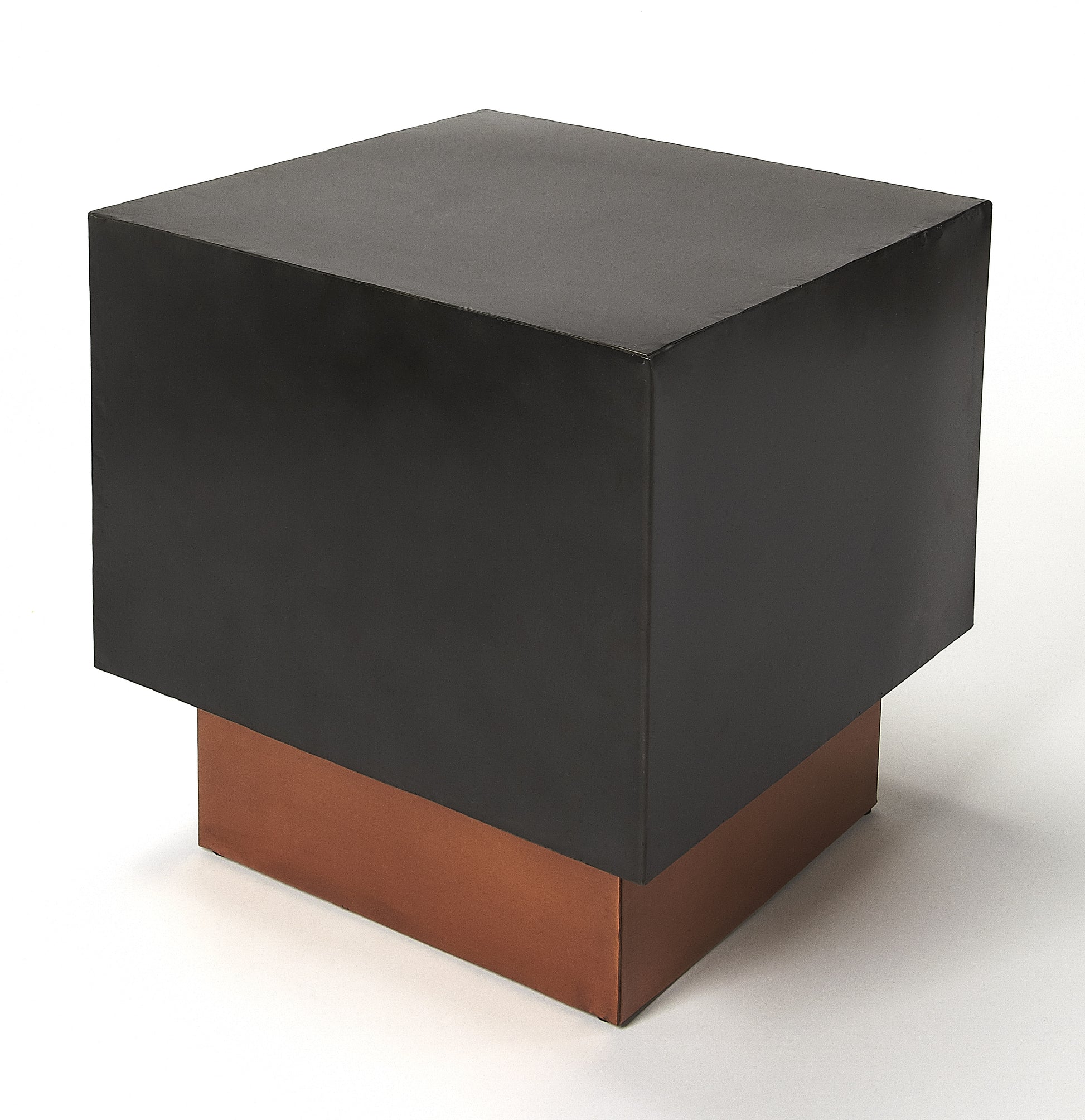 Butler Specialty Company Solomon 18 in. Square Metal Side Table, Multi-Color