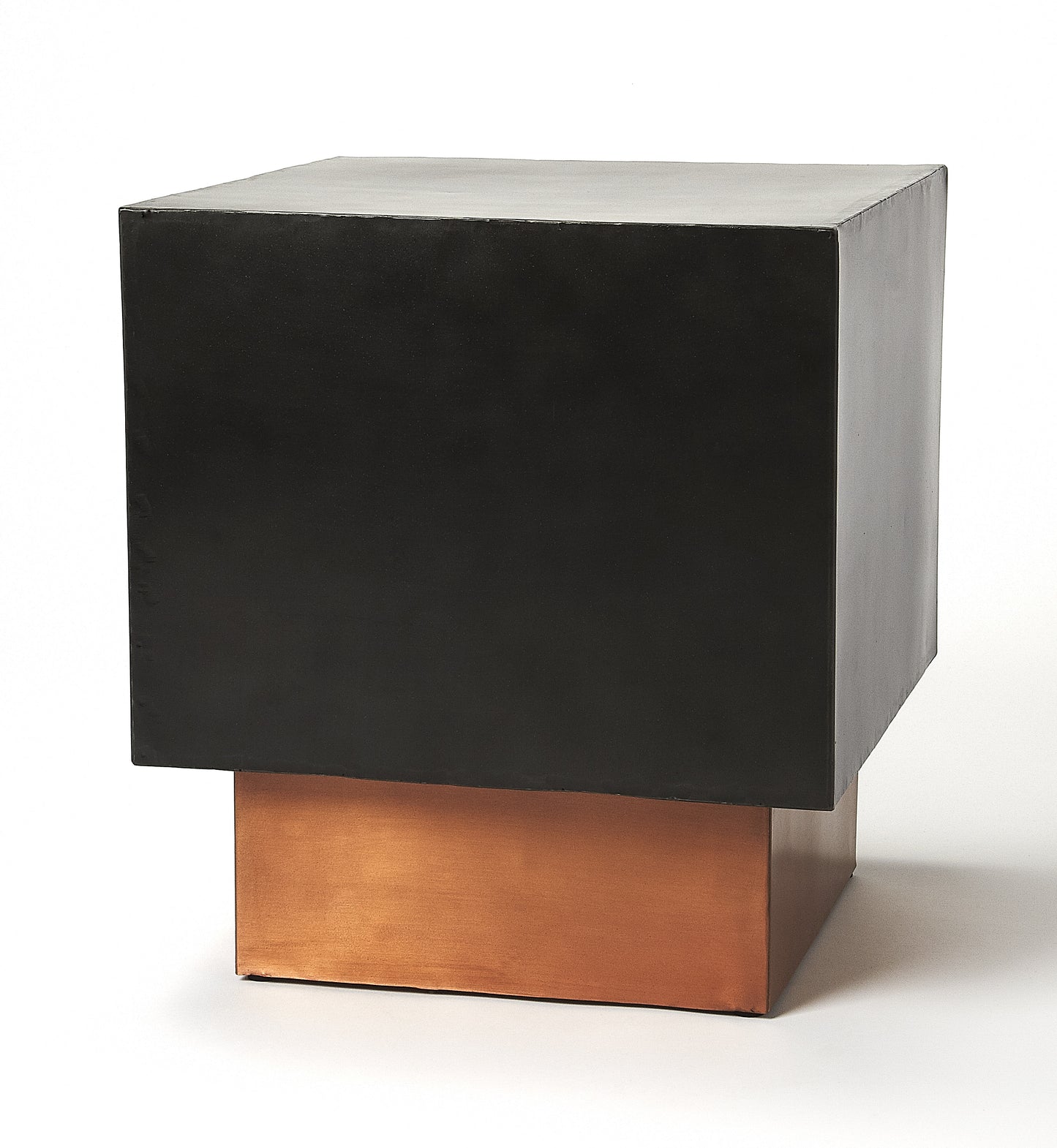 Butler Specialty Company Solomon 18 in. Square Metal Side Table, Multi-Color