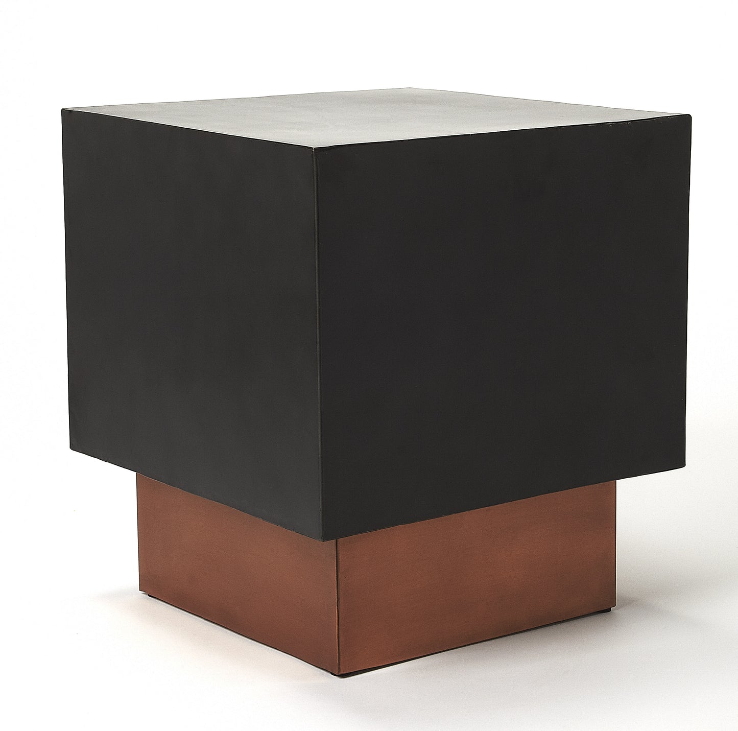 Butler Specialty Company Solomon 18 in. Square Metal Side Table, Multi-Color