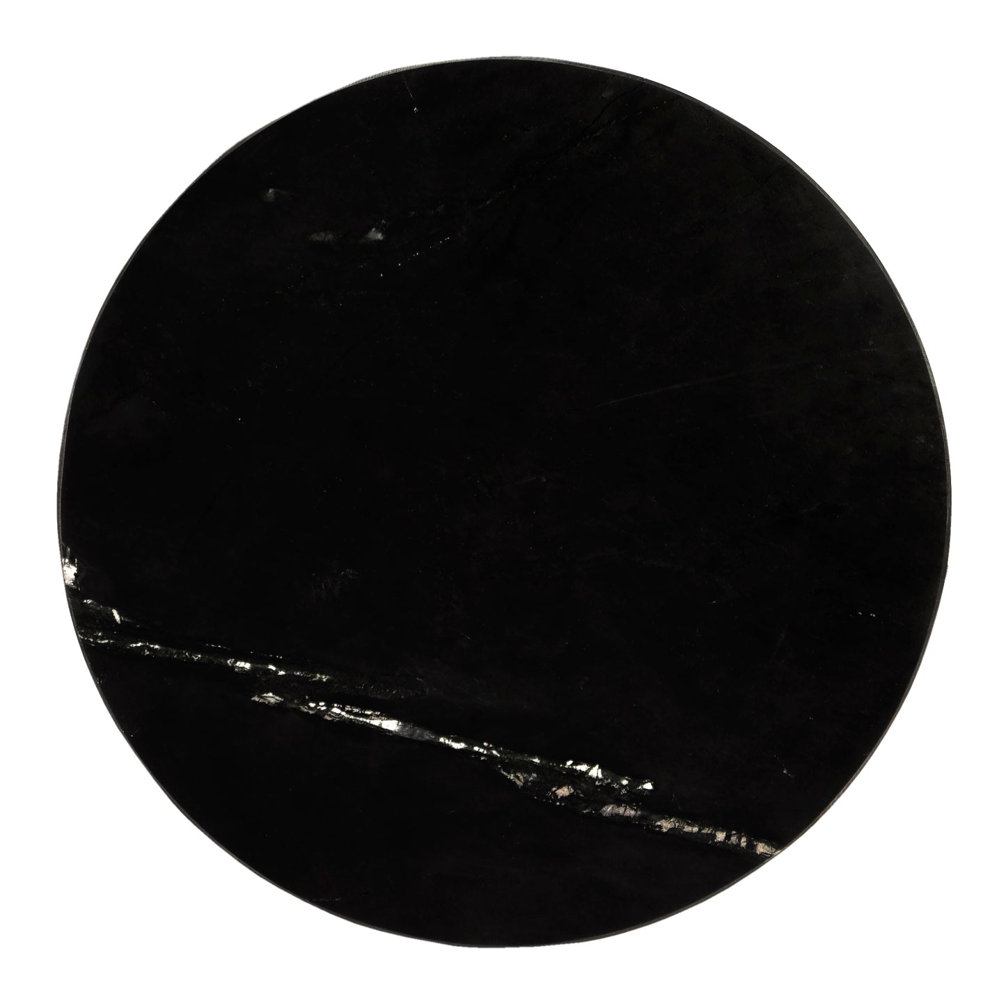 Butler Specialty Company Shounderia 16.5 in. W Marble Side Table, Black