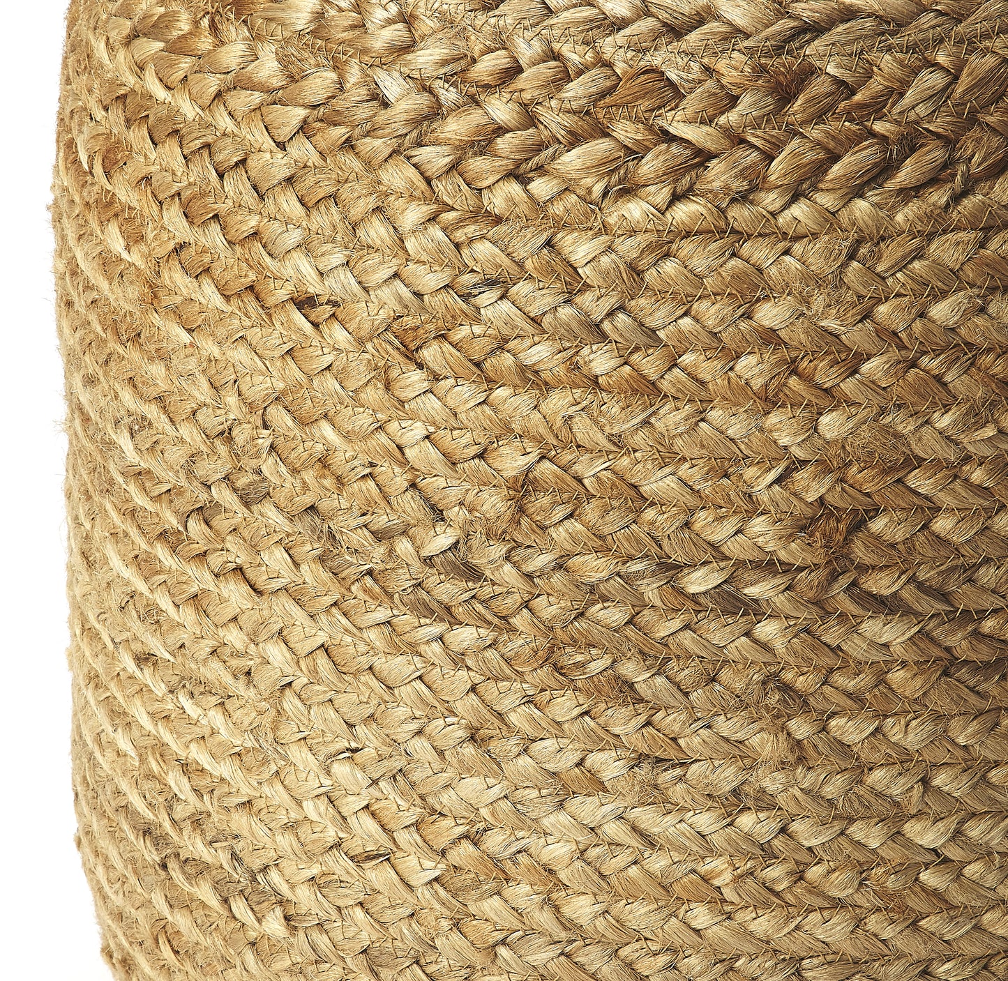 Butler Specialty Company Noosa 16 in. W Round Jute Accent Pouffe, Natural