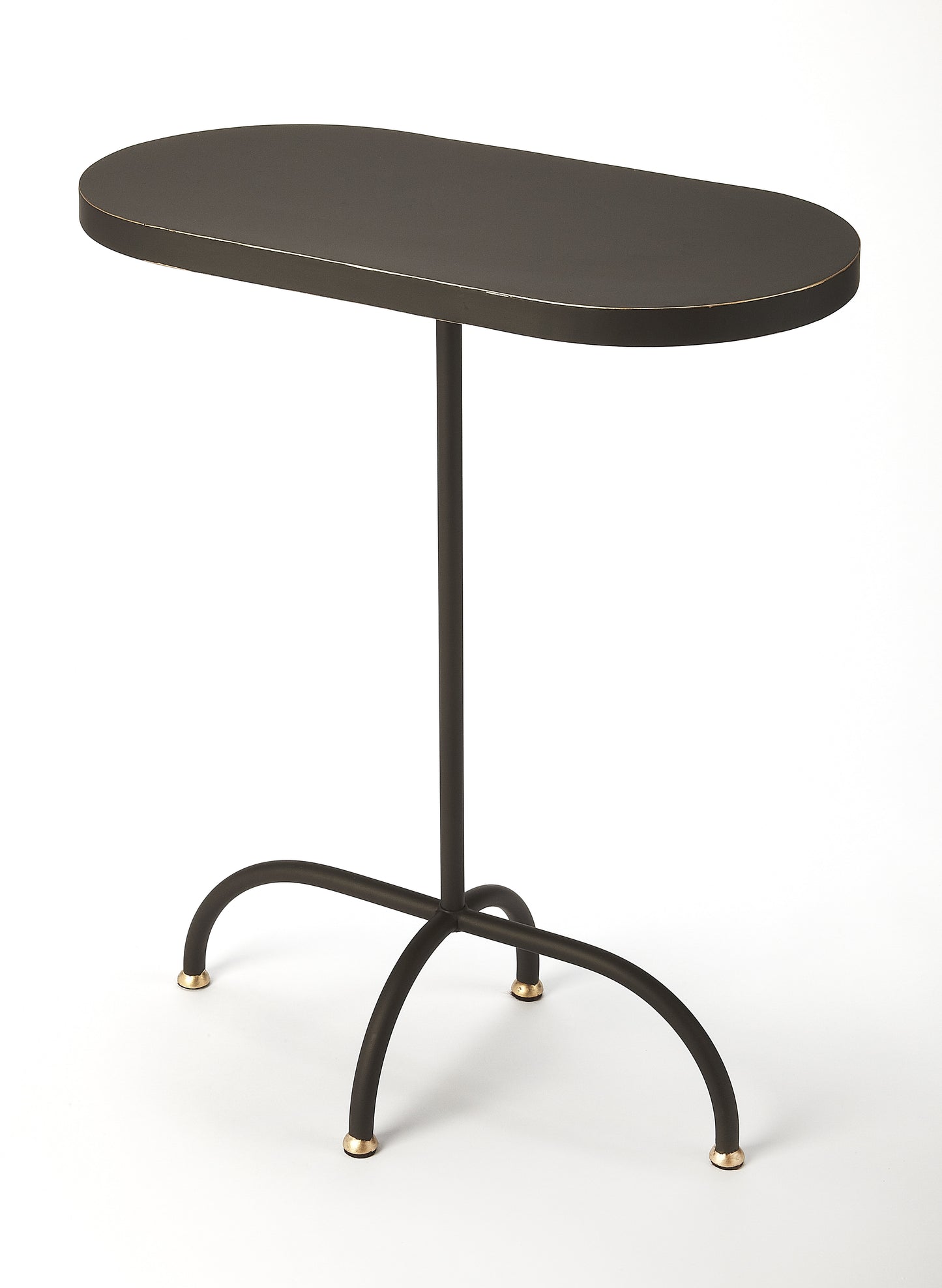Butler Specialty Company Cleo 24 in. W Oblong Metal Side Table, Black