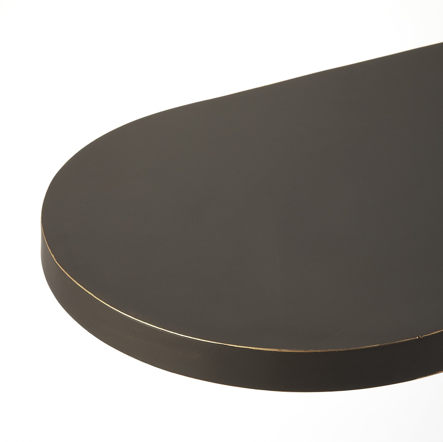Butler Specialty Company Cleo 24 in. W Oblong Metal Side Table, Black
