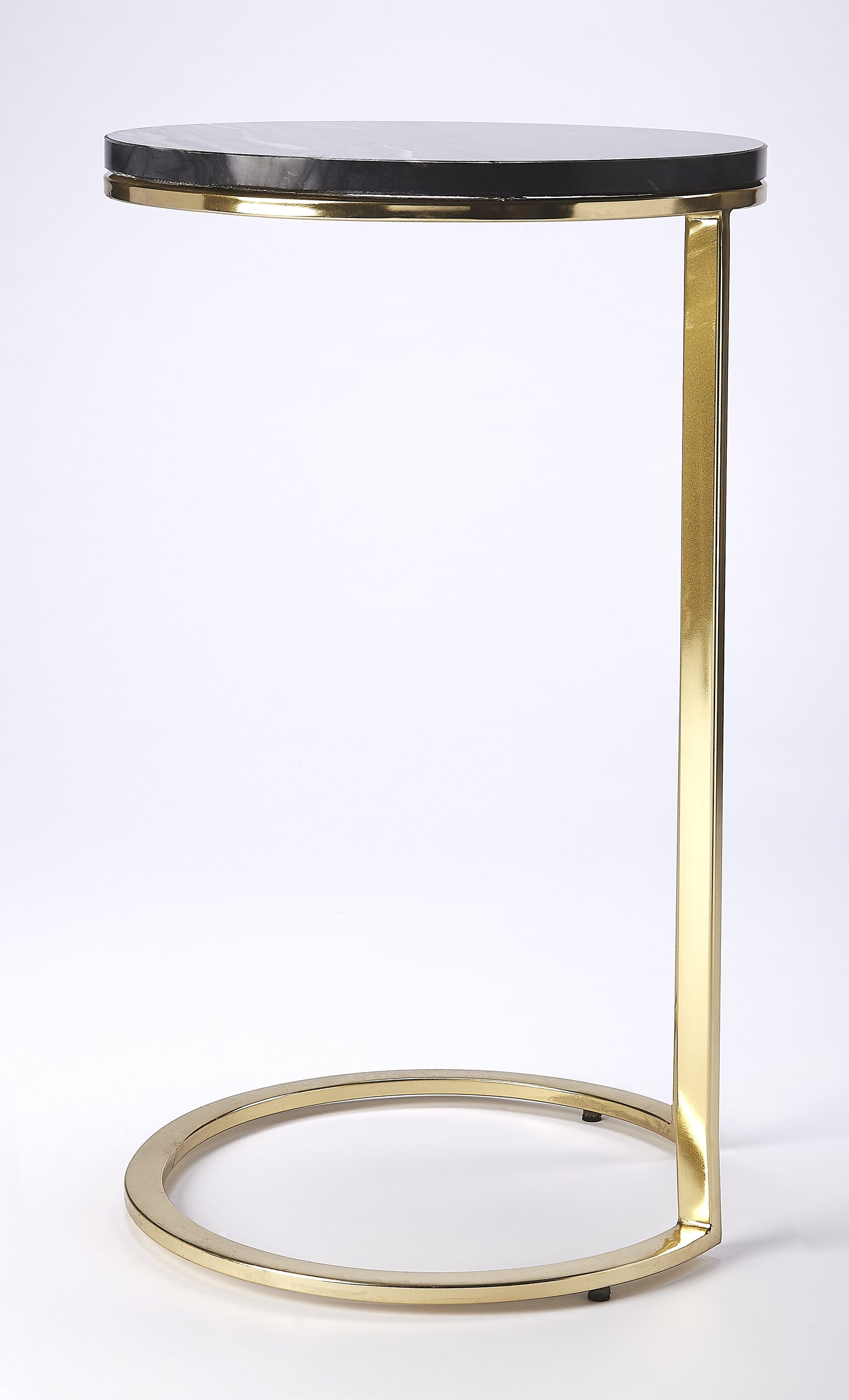 Martel Marble & Metal Side Table in Multi-Color  5315402