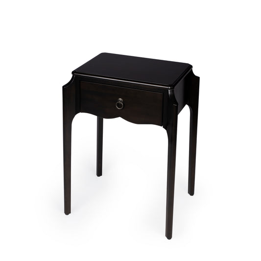Butler Specialty Company Wilshire 20 in. W Rectangular Wood 1 Drawer Traditional Nightstand, Dark Brown