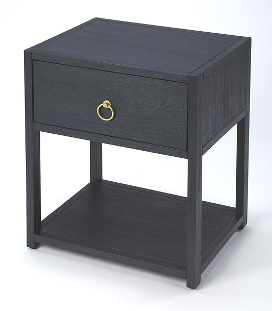 Lark End Table in Navy Blue 5384291