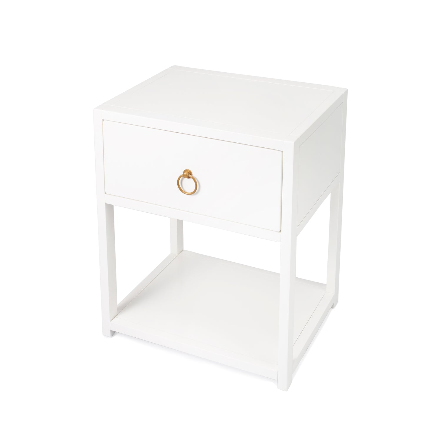 Lark End Table in White 5384304