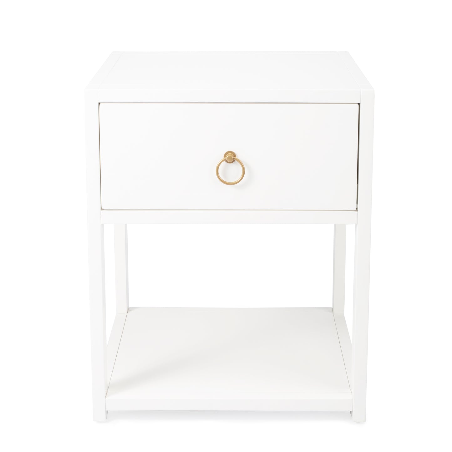 Lark End Table in White 5384304
