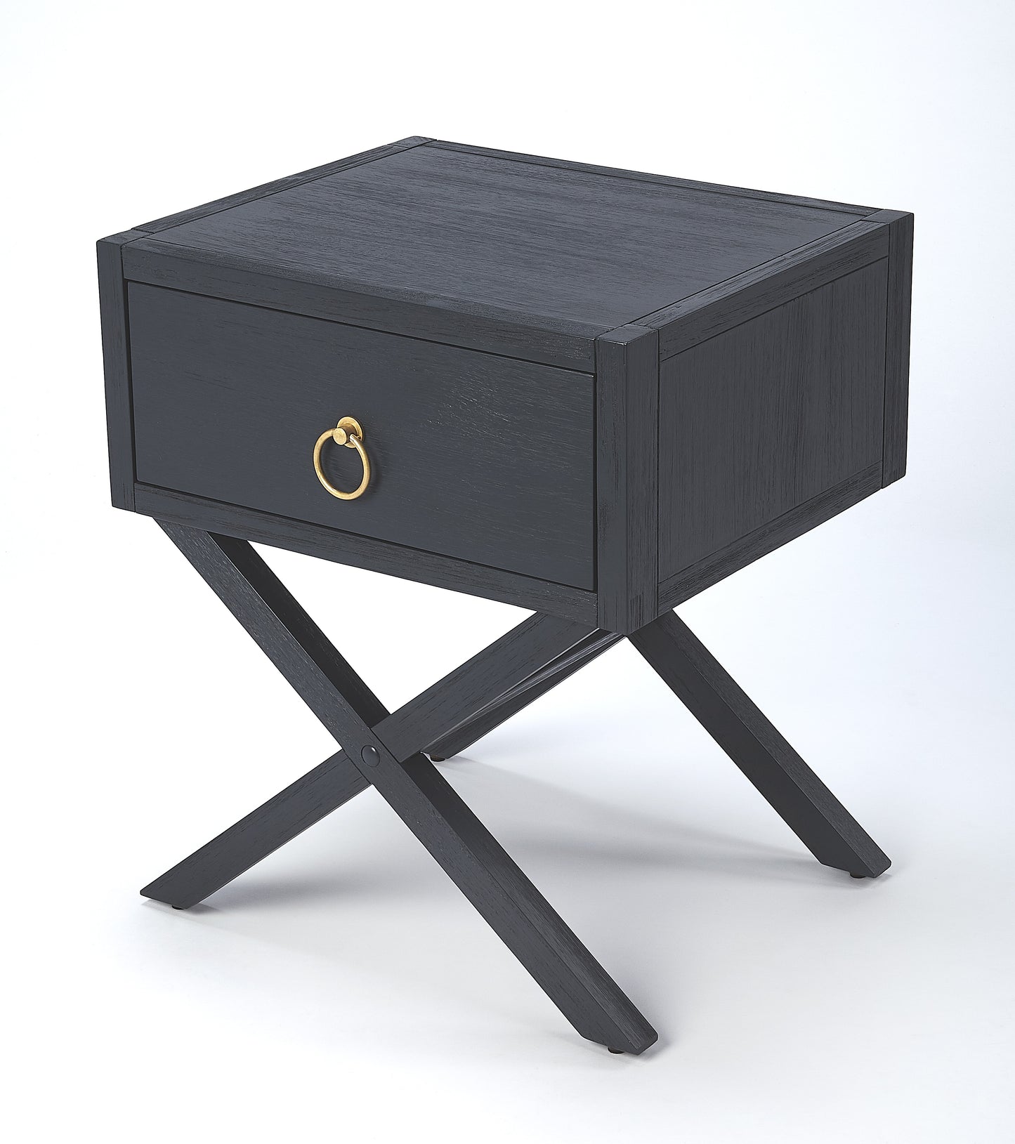 Lark End Table in Navy Blue 5385291