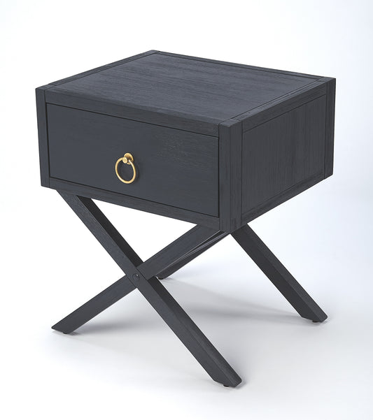 Lark End Table in Navy Blue 5385291