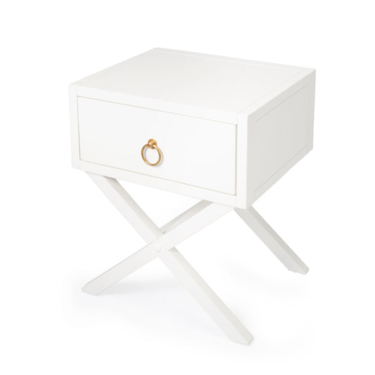 Lark End Table in White 5385304