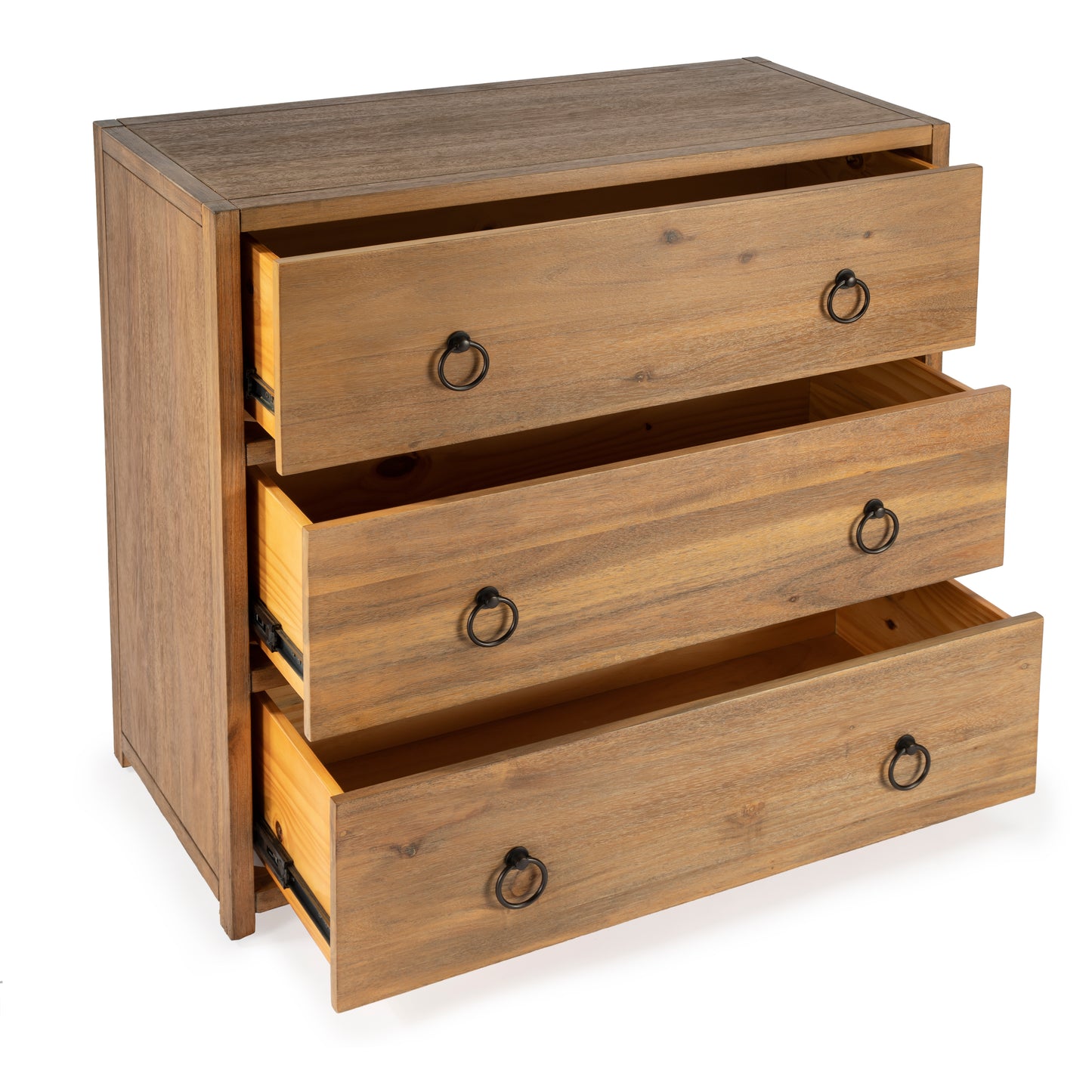 Lark 3 Drawer Dresser in Light Brown 5392312