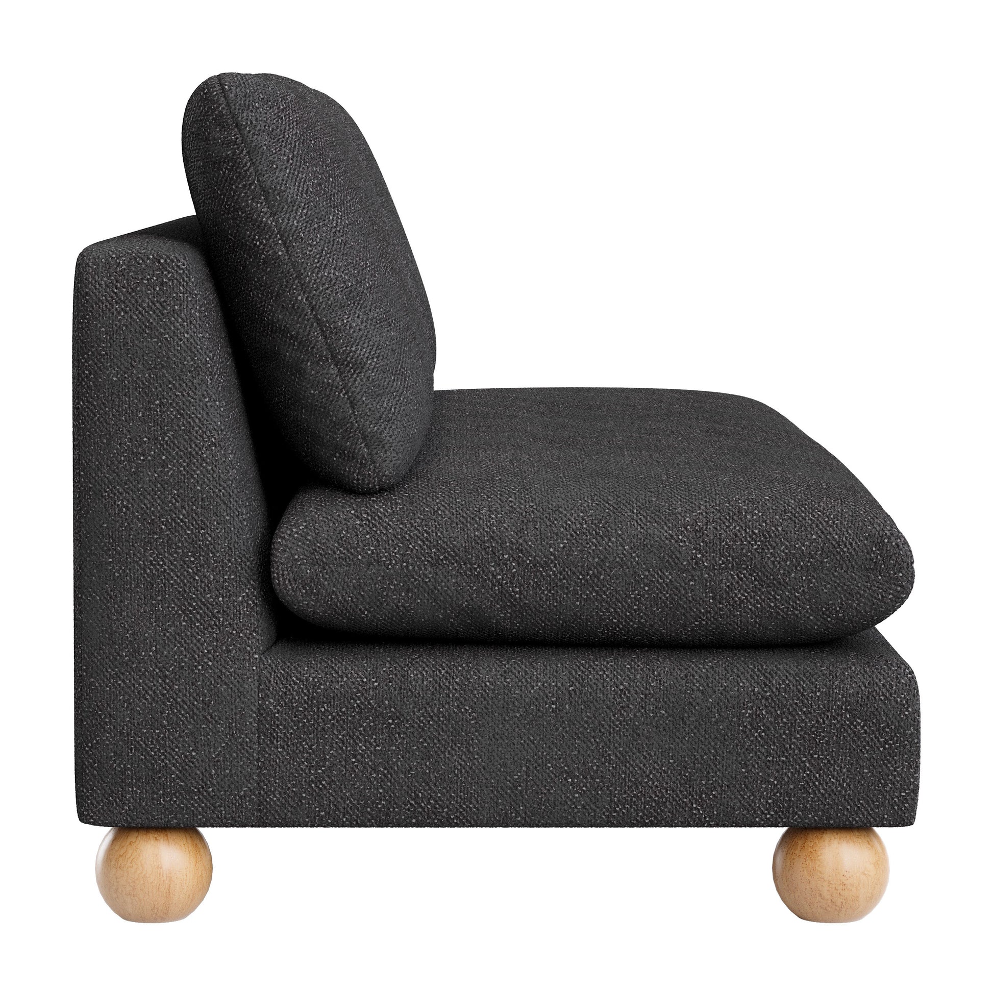 Minze Loveseat Black - 2