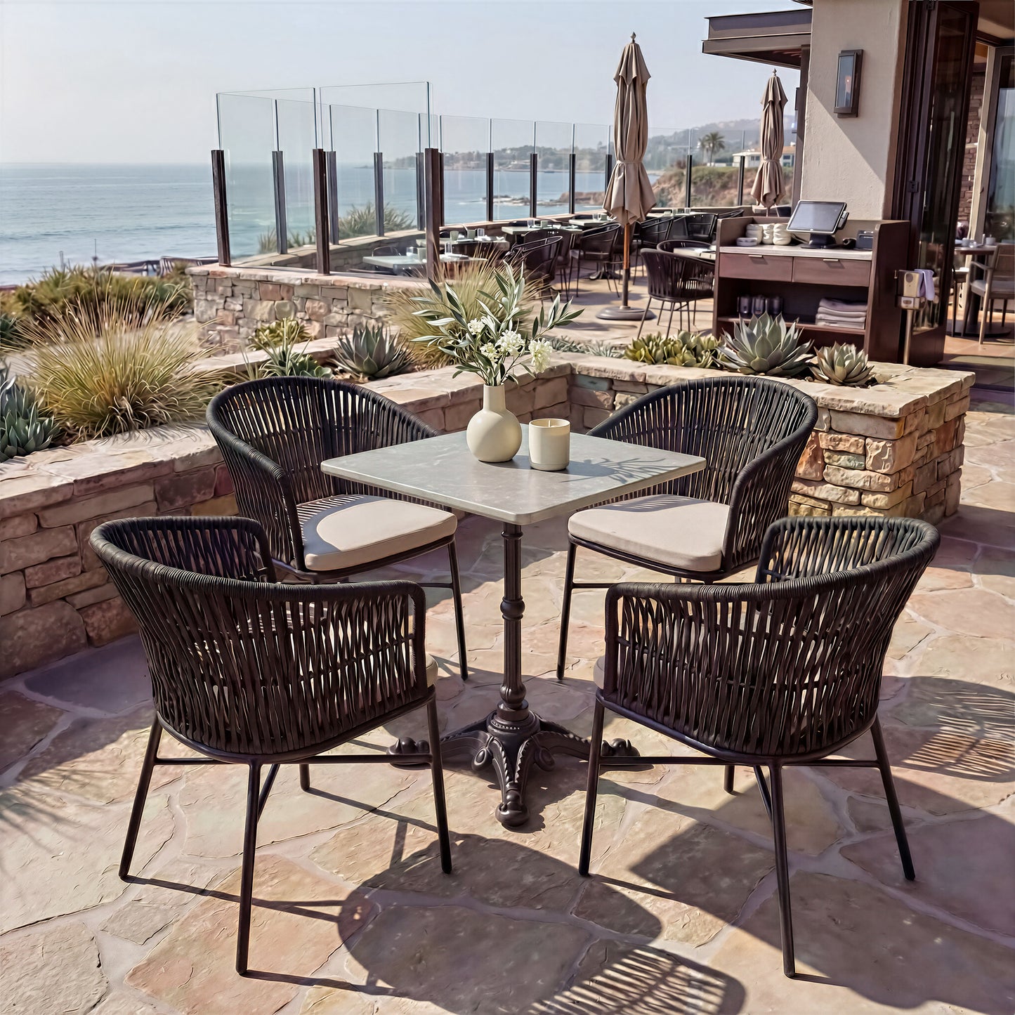 Alfresco Dining Table Gray - 7