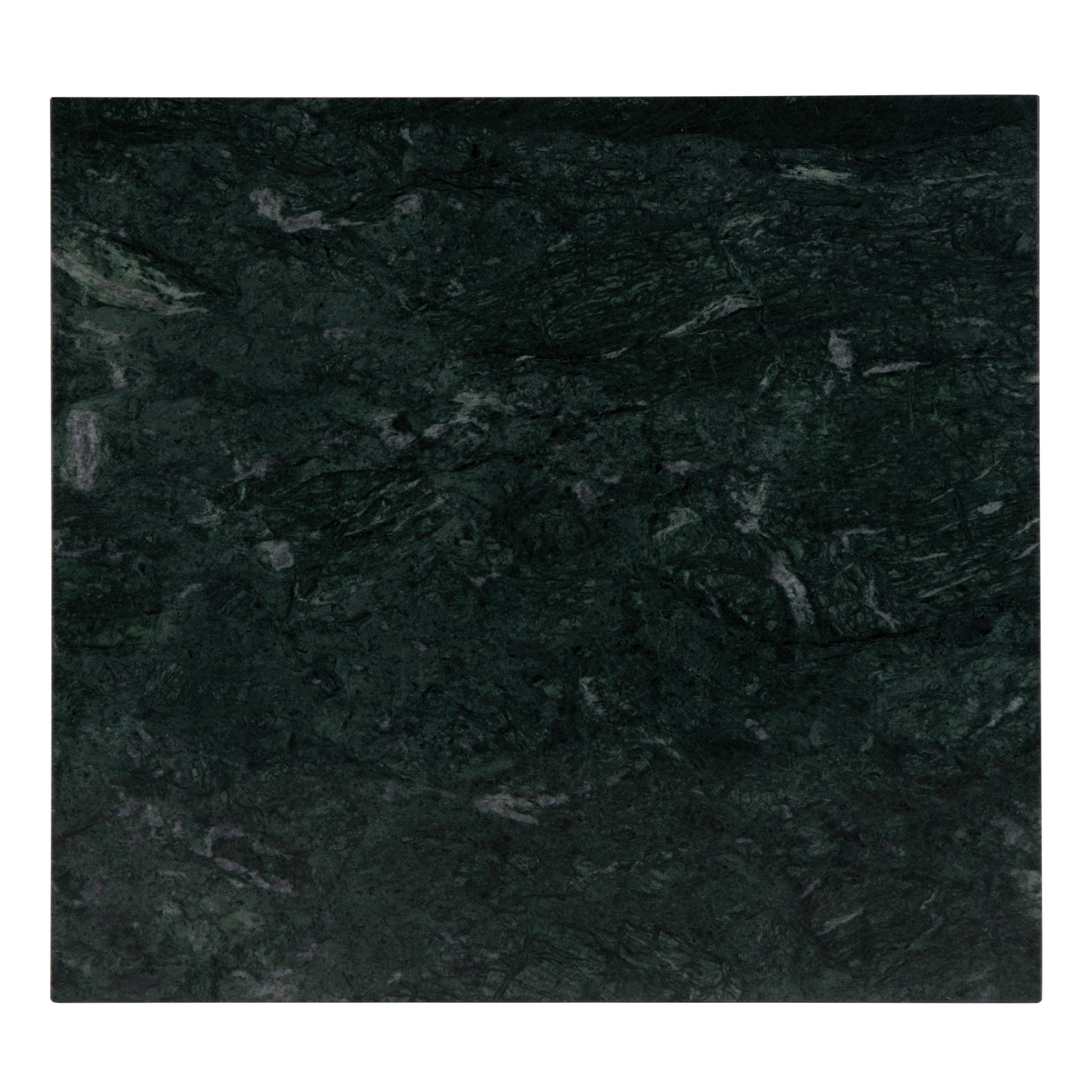 Butler Specialty Company Stephanik 20.25 in. W Rectangular Marble & Leather Magazine Side Table, Green