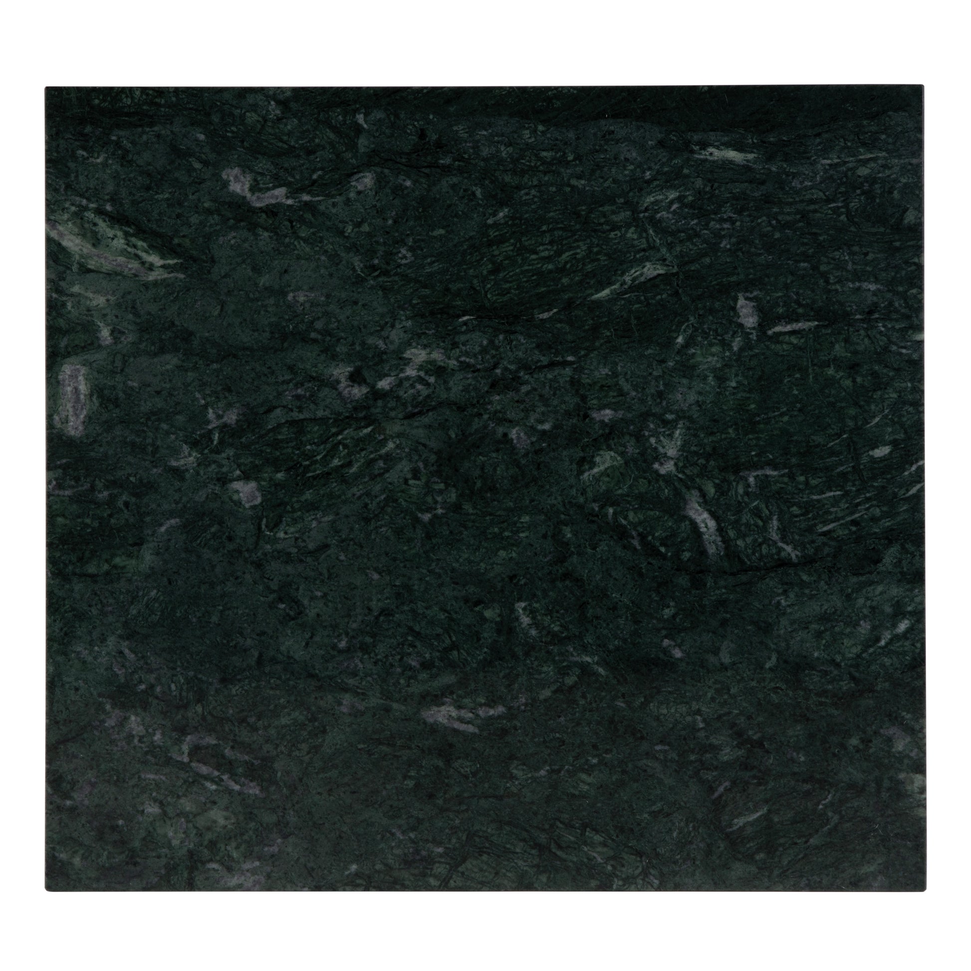Butler Specialty Company Stephanik 20.25 in. W Rectangular Marble & Leather Magazine Side Table, Green
