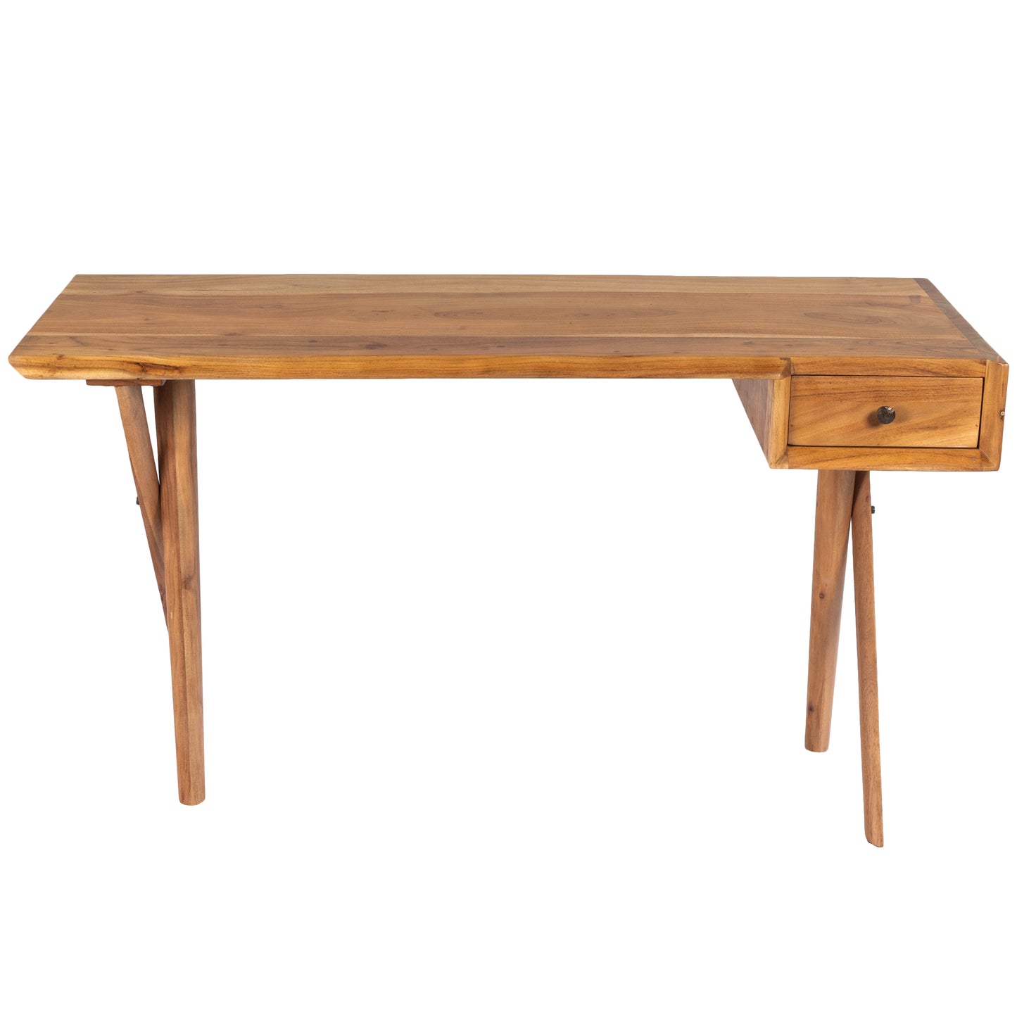 Vikky Natural Wood Desk in Light Brown 5458312
