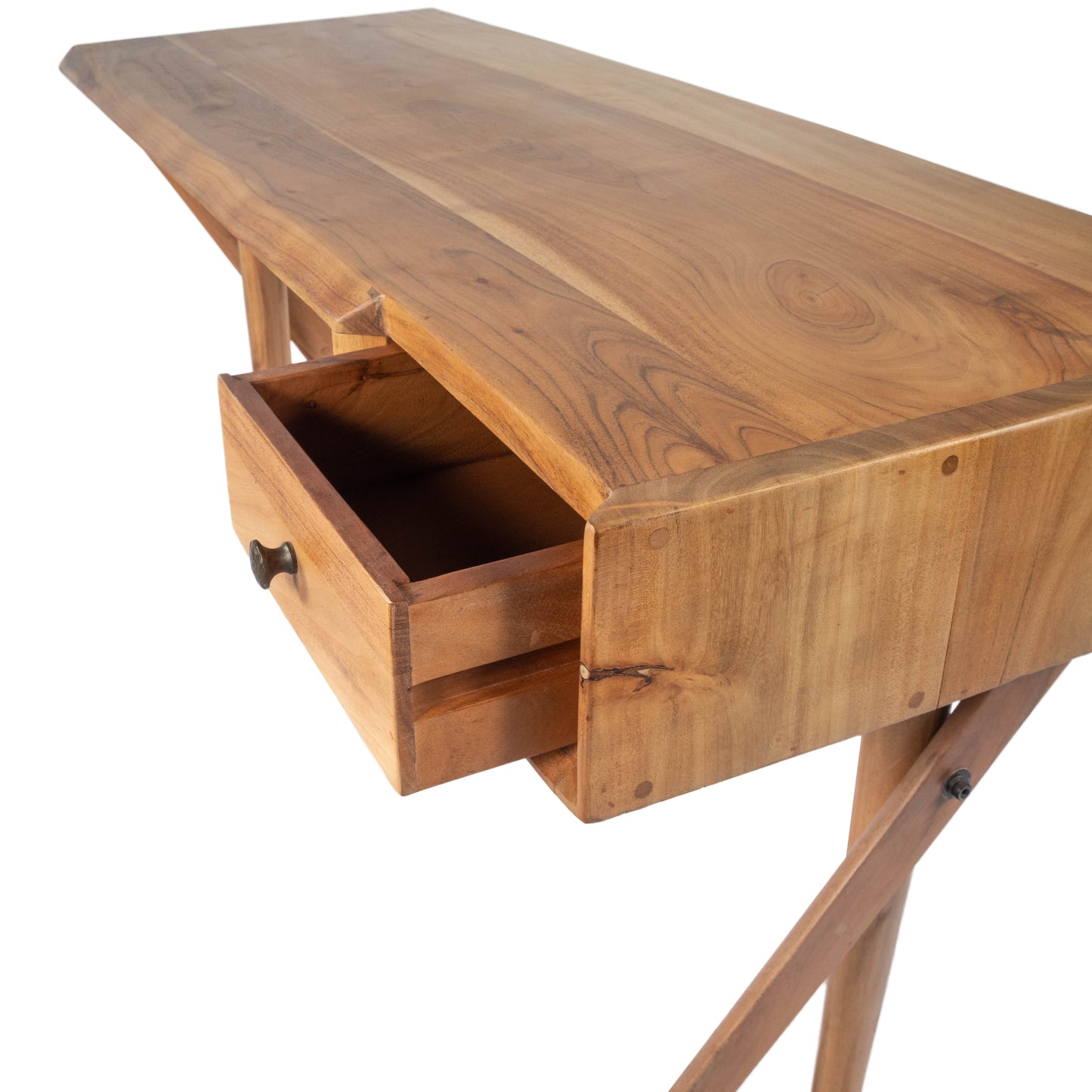 Vikky Natural Wood Desk in Light Brown 5458312