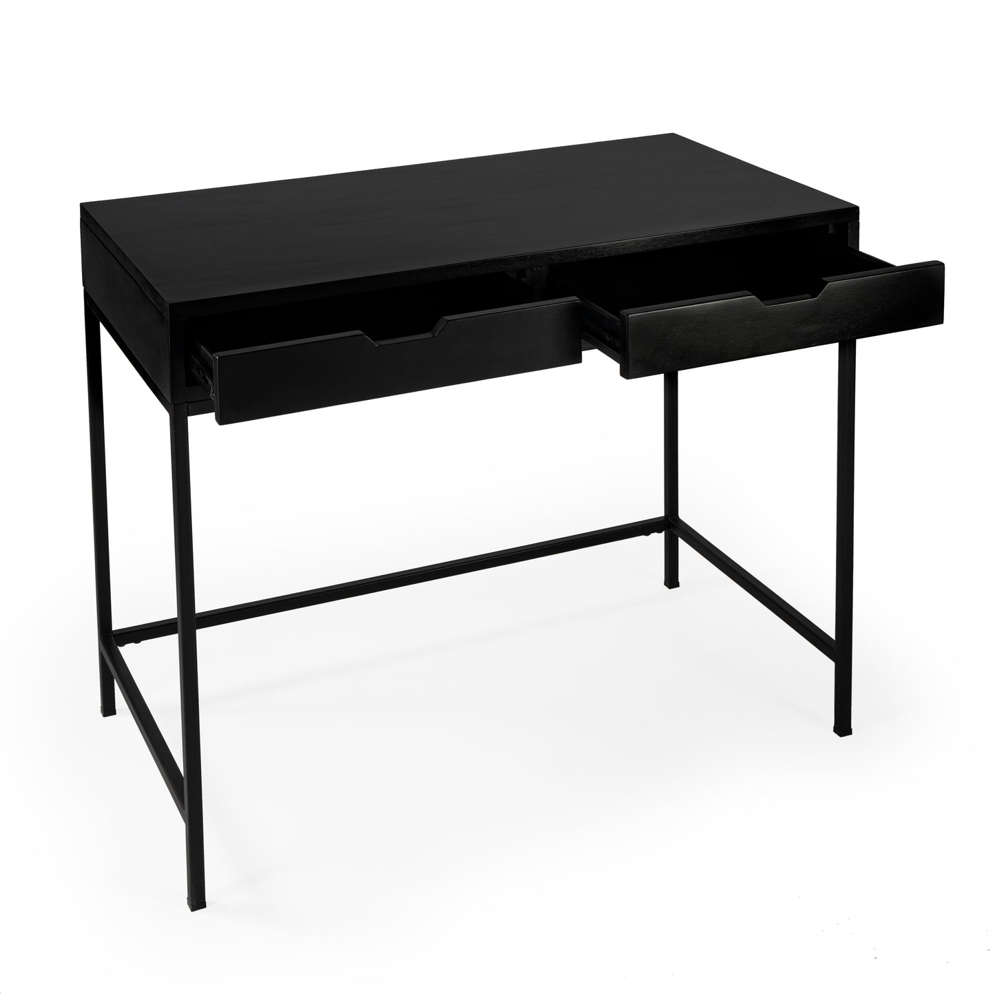 Belka Desk with Drawers in Black 5466295