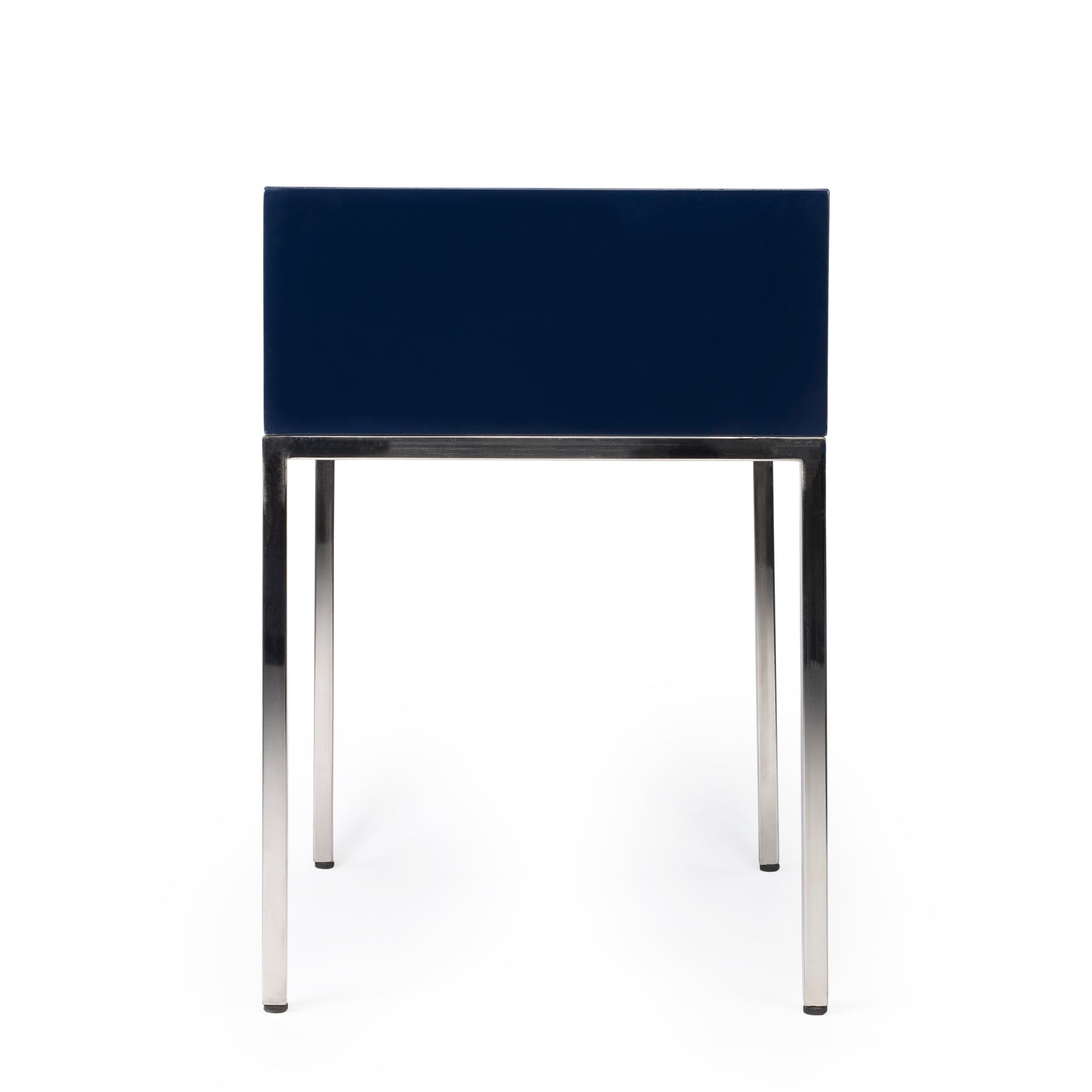 Monika & Silver End Table in Blue 5504291