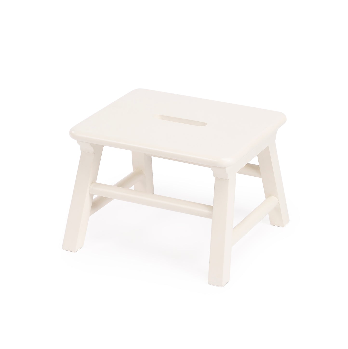 Butler Specialty Company Melrose 14 in. W x 10 in. H Rectangular Wood Single Step Accent Stool, White