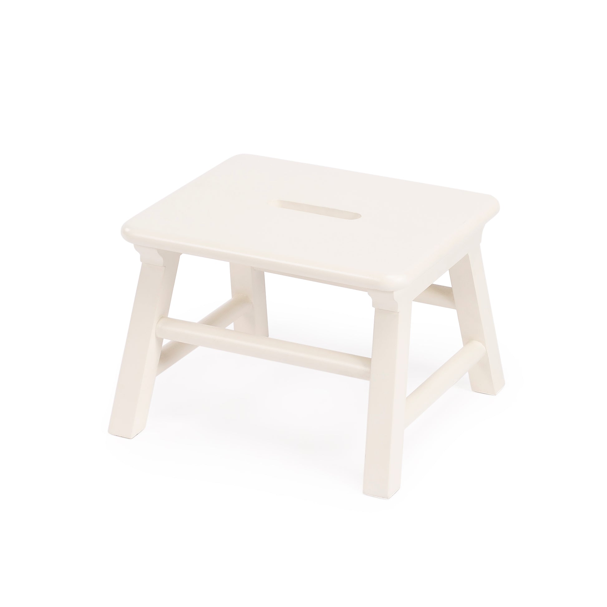Butler Specialty Company Melrose 14 in. W x 10 in. H Rectangular Wood Single Step Accent Stool, White