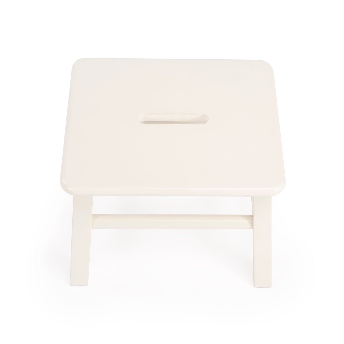 Butler Specialty Company Melrose 14 in. W x 10 in. H Rectangular Wood Single Step Accent Stool, White