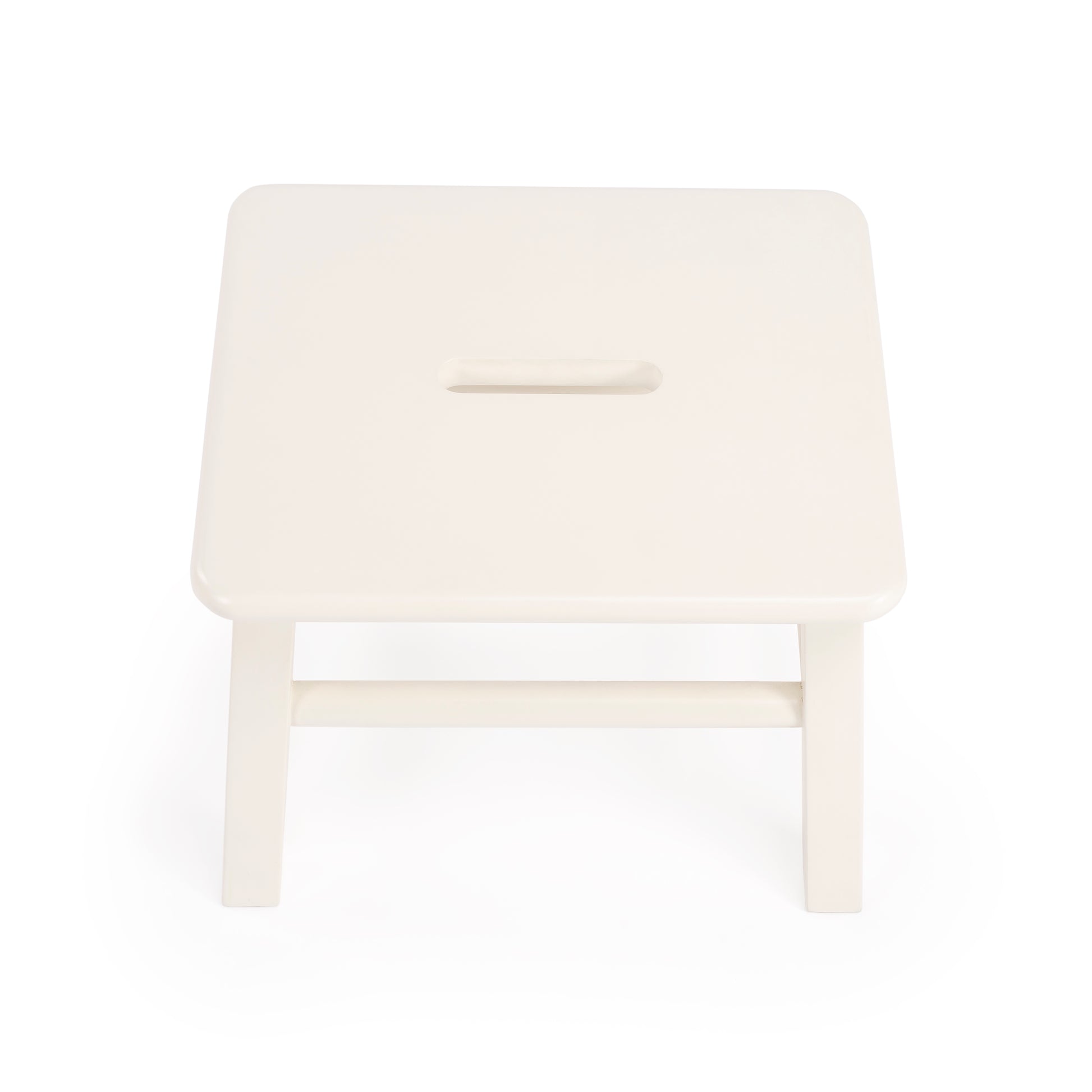 Butler Specialty Company Melrose 14 in. W x 10 in. H Rectangular Wood Single Step Accent Stool, White