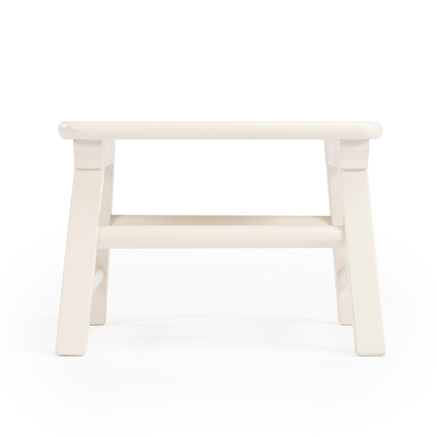 Butler Specialty Company Melrose 14 in. W x 10 in. H Rectangular Wood Single Step Accent Stool, White