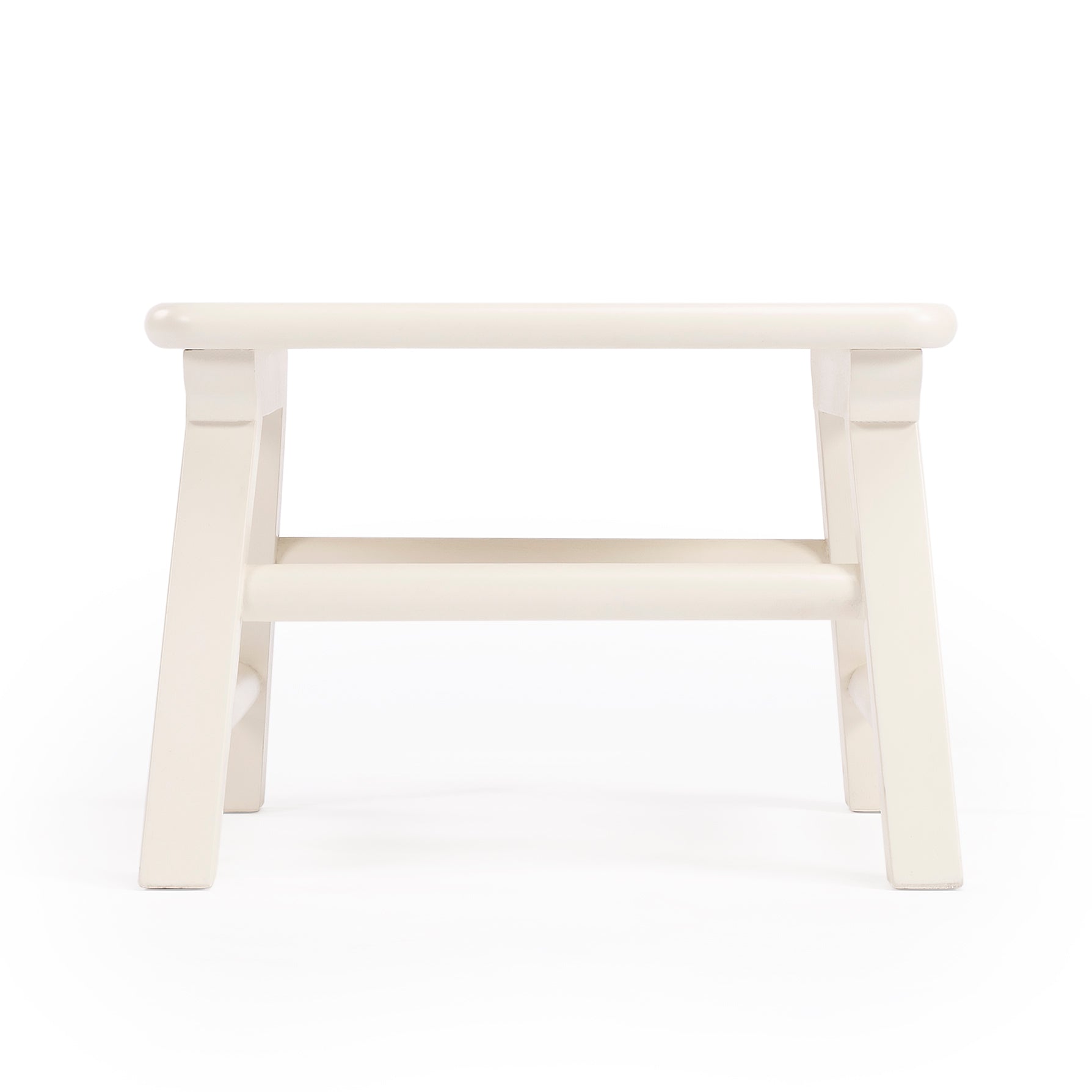 Butler Specialty Company Melrose 14 in. W x 10 in. H Rectangular Wood Single Step Accent Stool, White