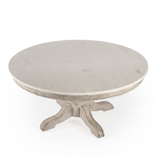 Danielle Marble Coffee Table in Gray 5516329