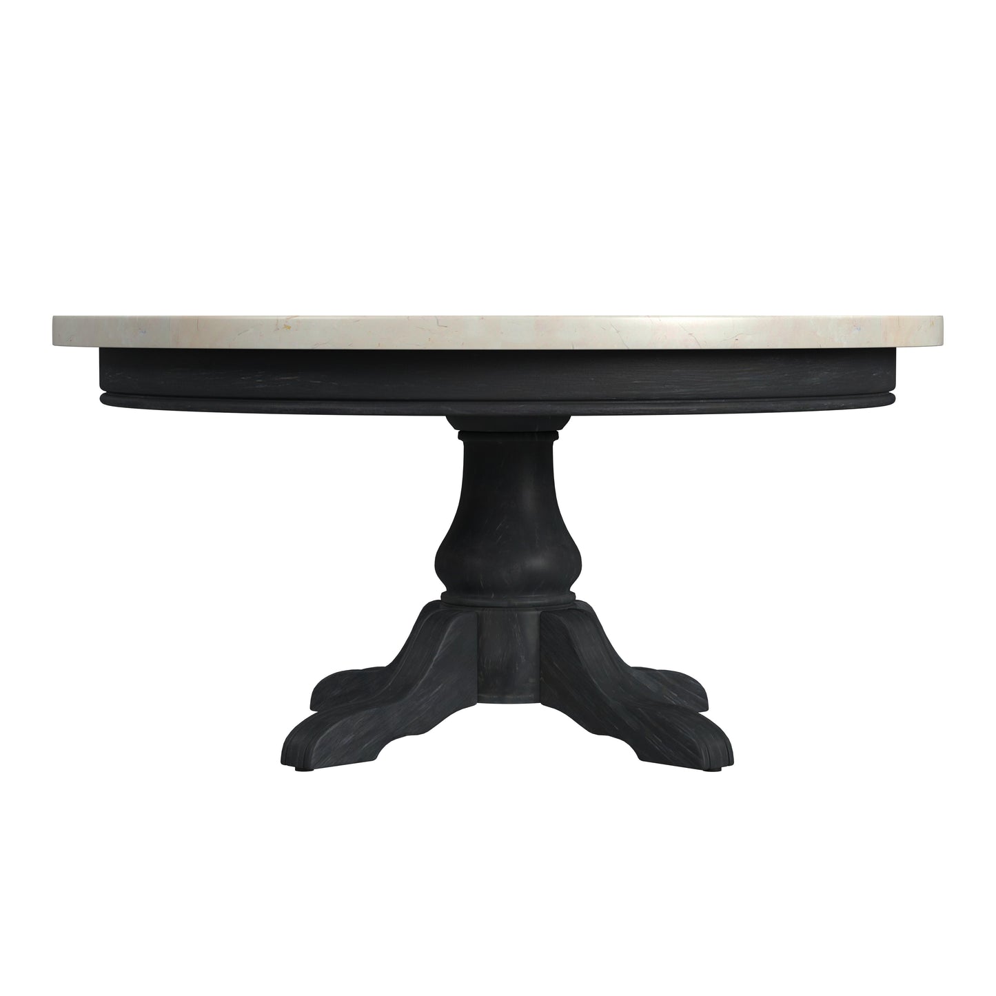 Danielle Marble Round Coffee Table in Black 5516432