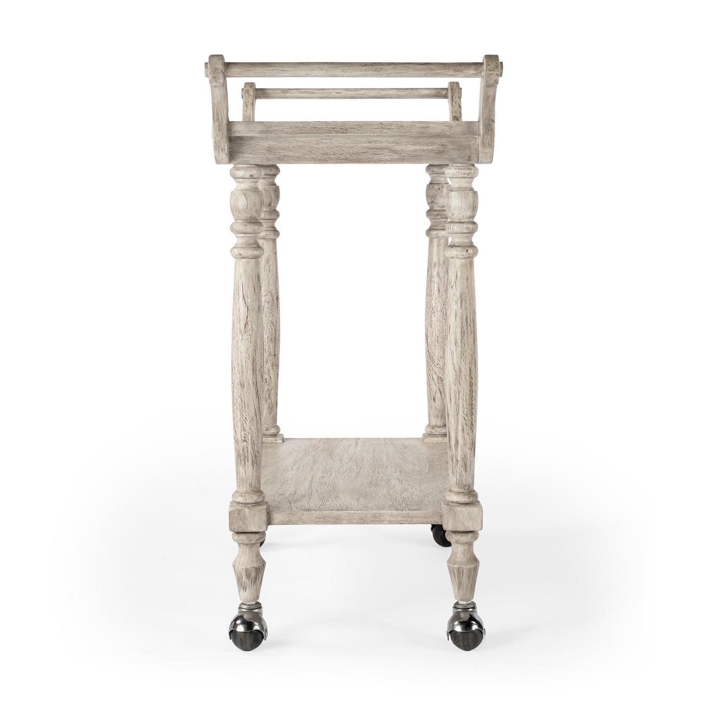 Danielle Marble Bar Cart in Gray  5518329