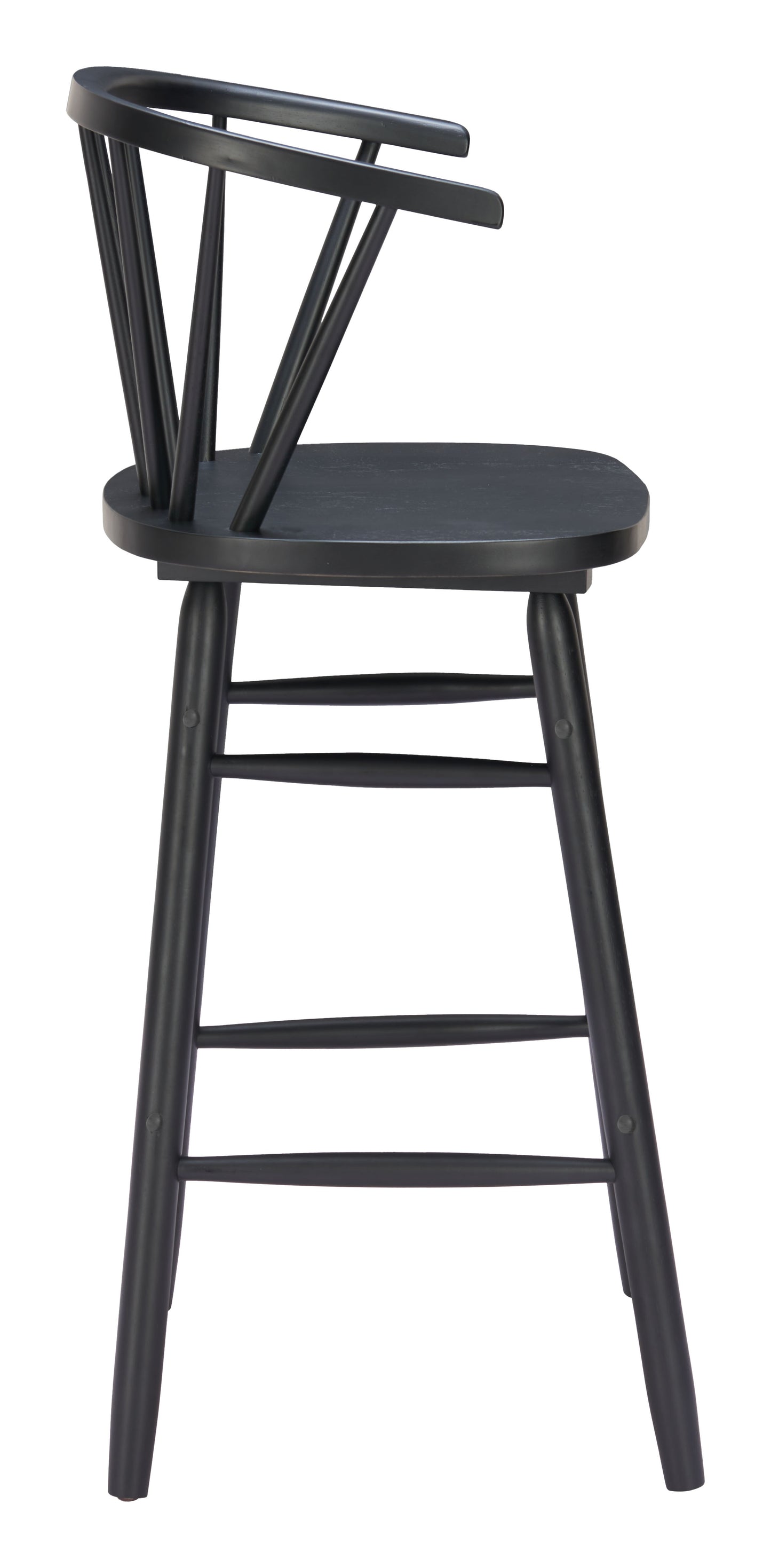 Stenger Barstool (Set of 2) Black - 2