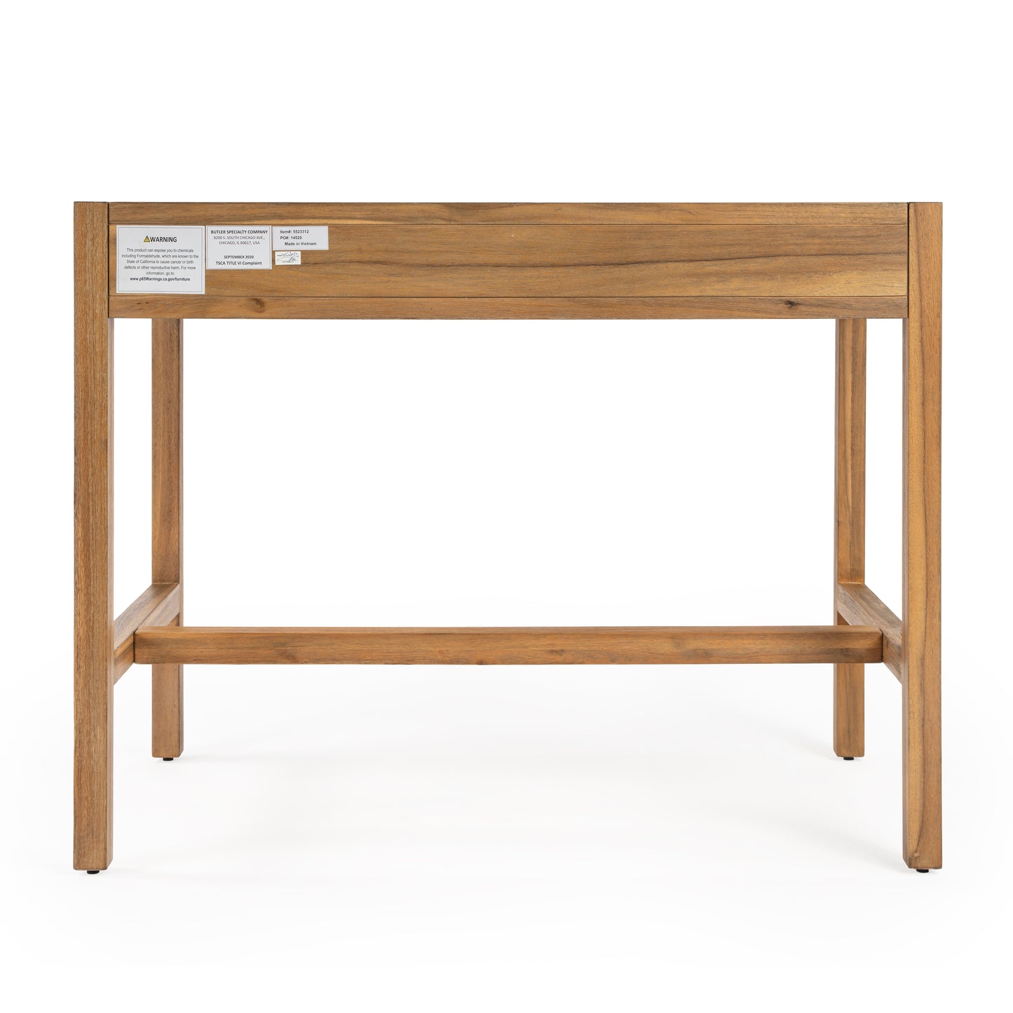Lark Natural Wood Desk in Light Brown 5523312