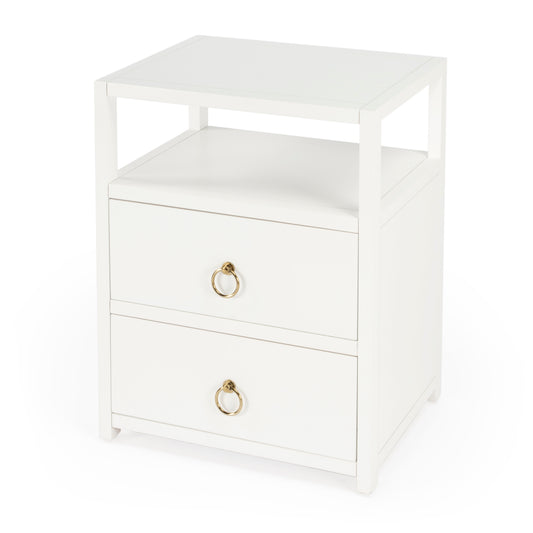 Lark Nightstand in White  5526304