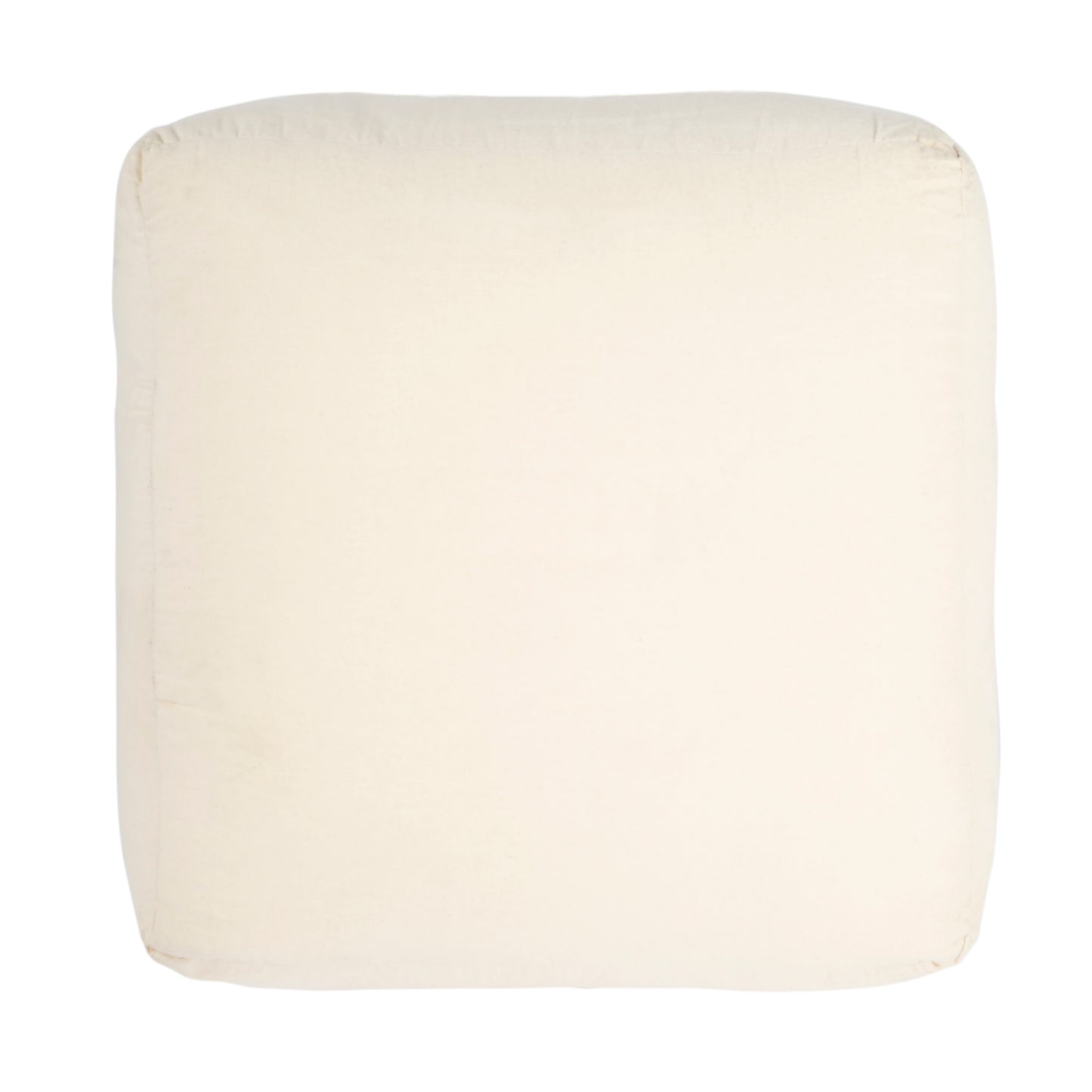 Fernandos Woven Pouffe in Cream,Ivory 5536984