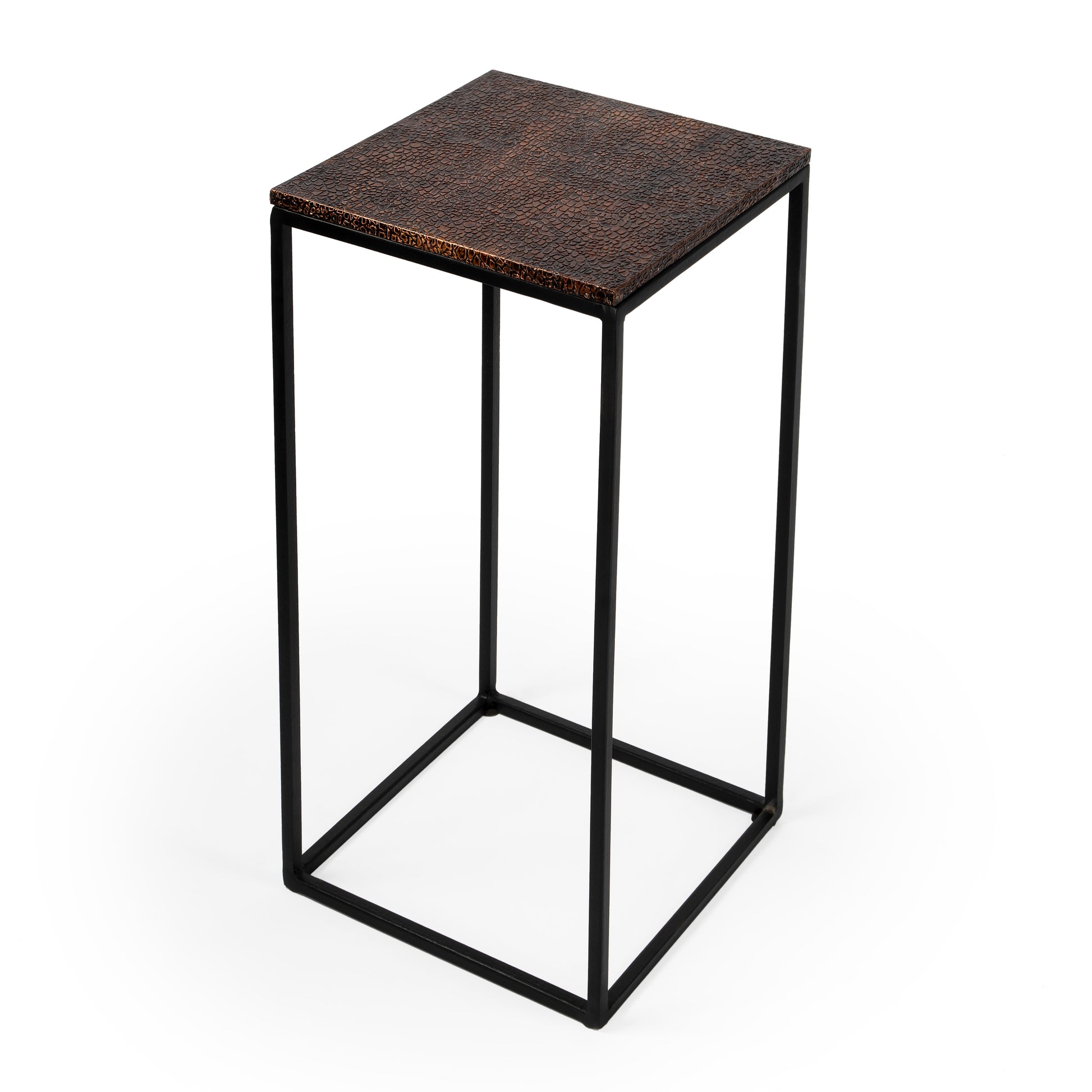 Butler Specialty Company Lacrossa 11.75 in. W Square Metal End Table, Bronze