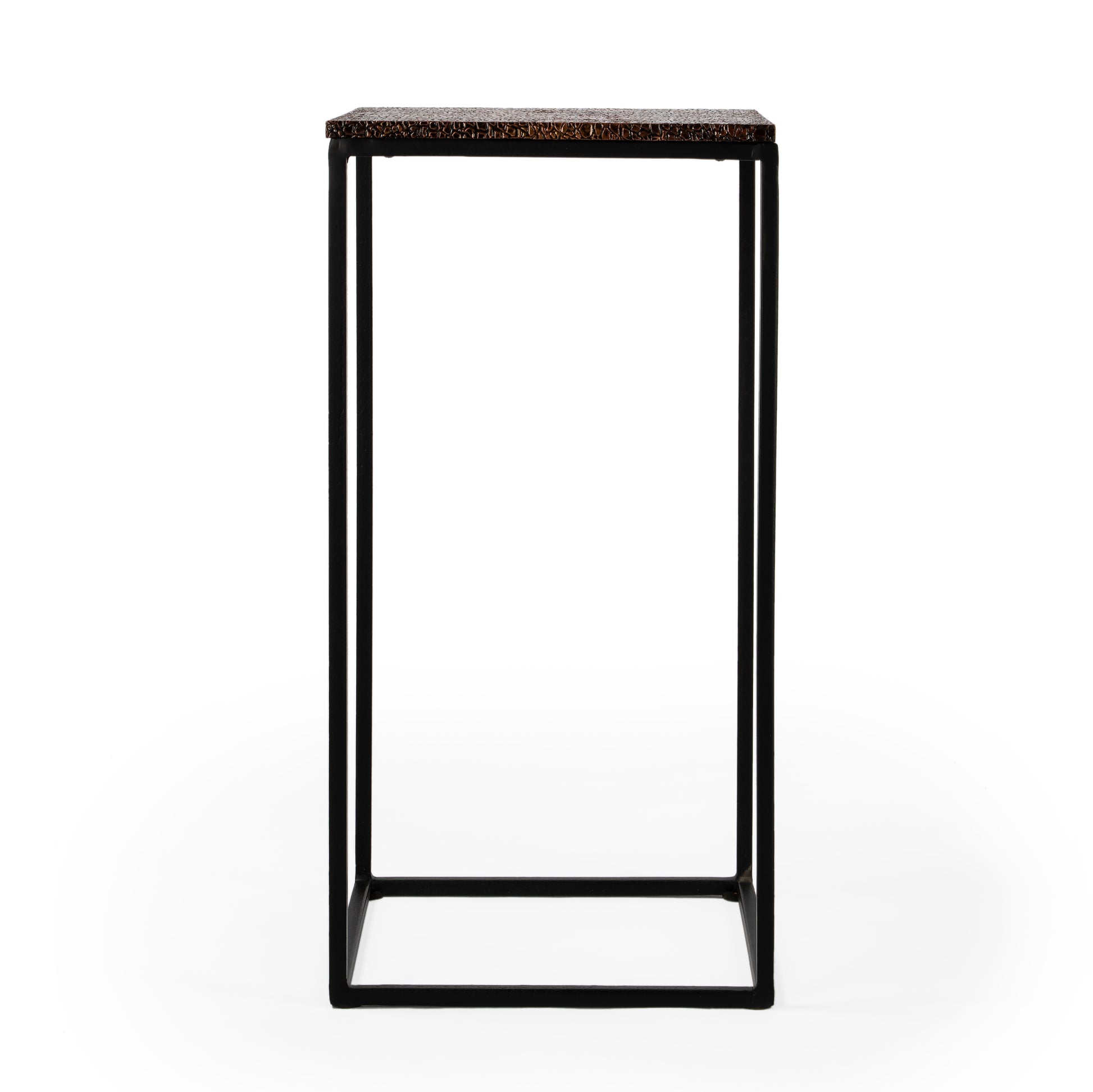 Butler Specialty Company Lacrossa 11.75 in. W Square Metal End Table, Bronze