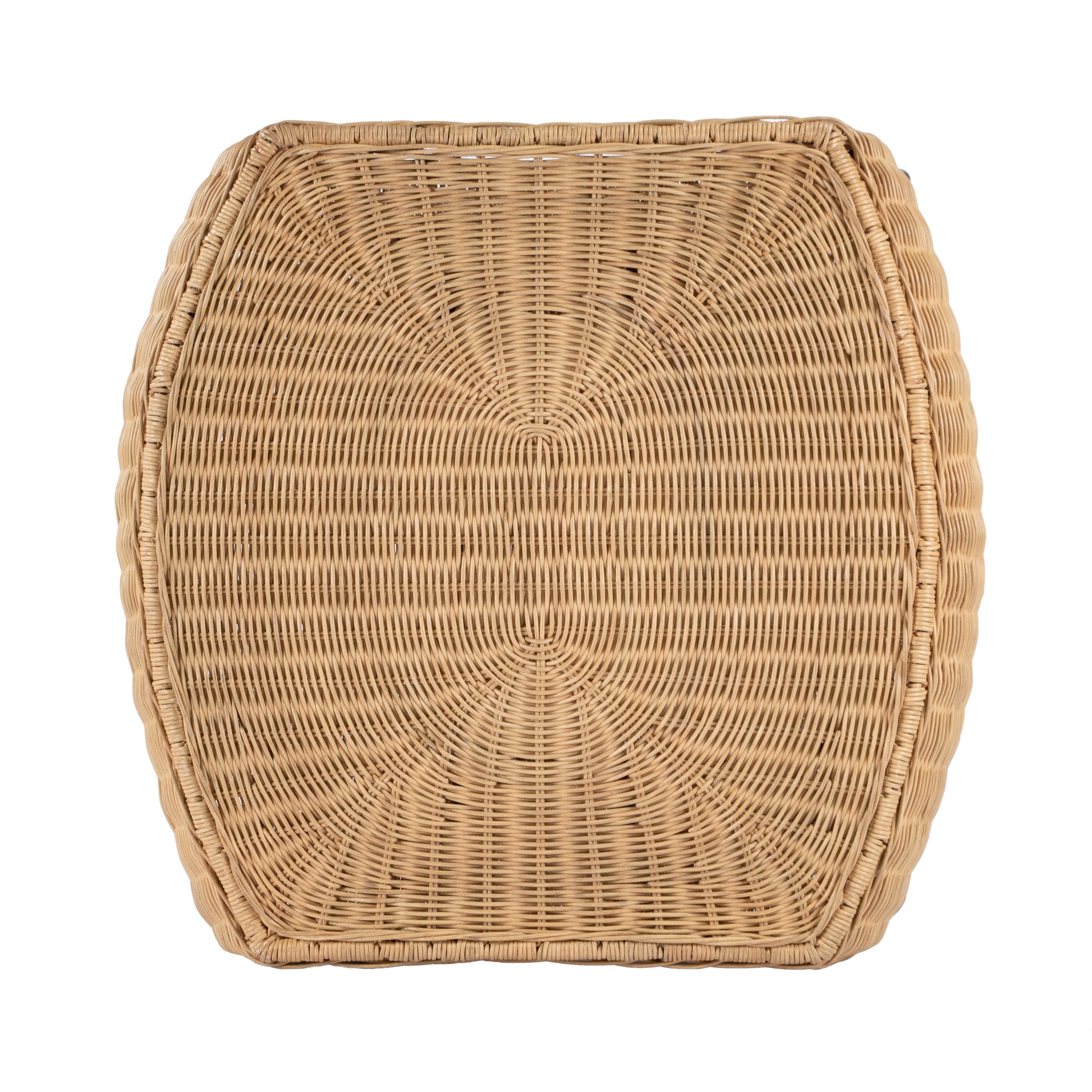 Butler Specialty Company Coralitta 24.25 in. W Rattan End Table, Light Brown