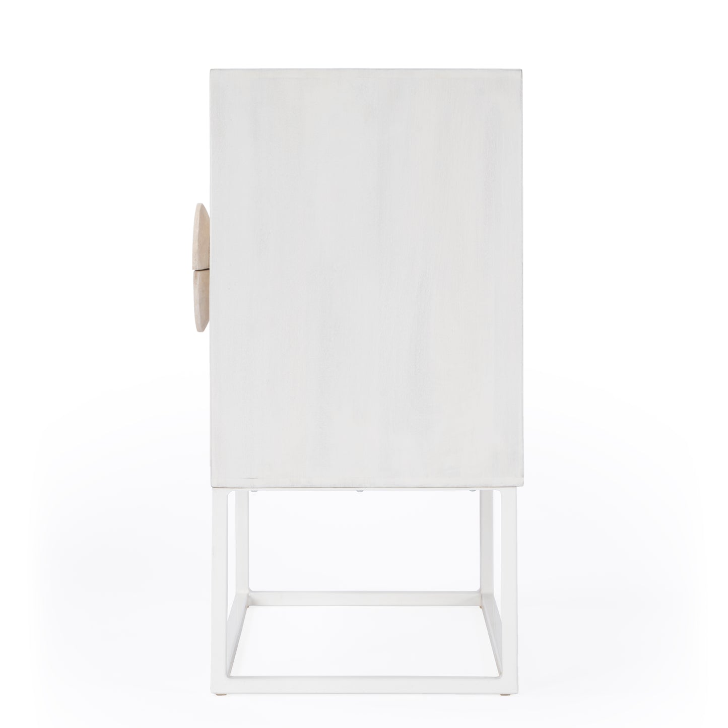 Butler Specialty Company Lennasa 17.75 in. W Rectangular Wood 2 Drawer Nightstand, White