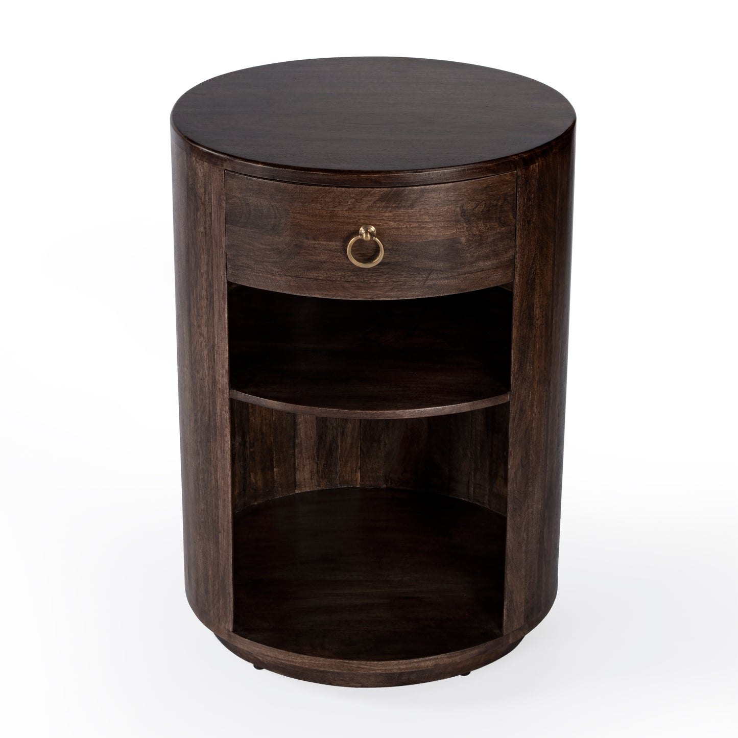 Carnolitta One Drawer End Table in Dark Brown 5595354