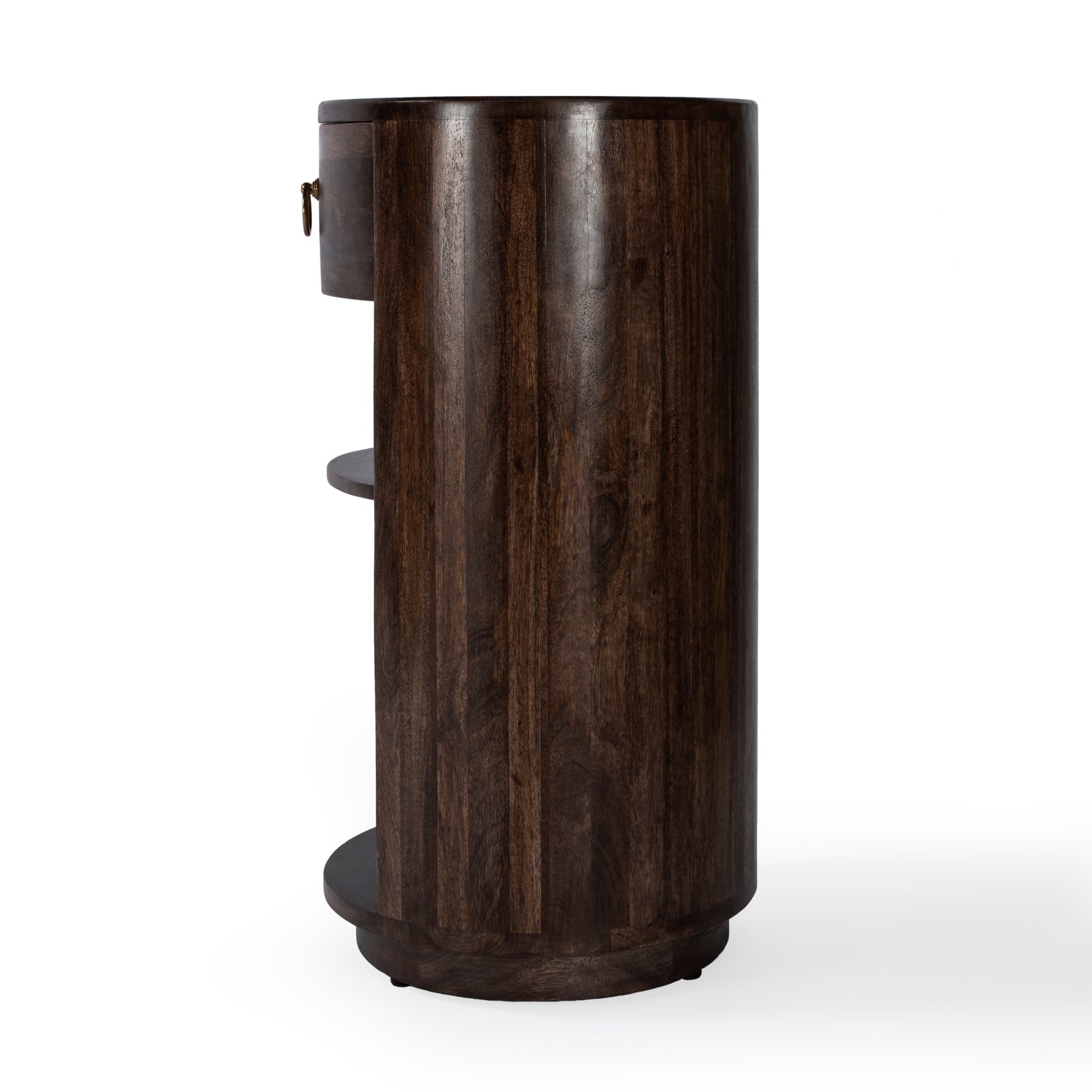 Carnolitta One Drawer End Table in Dark Brown 5595354