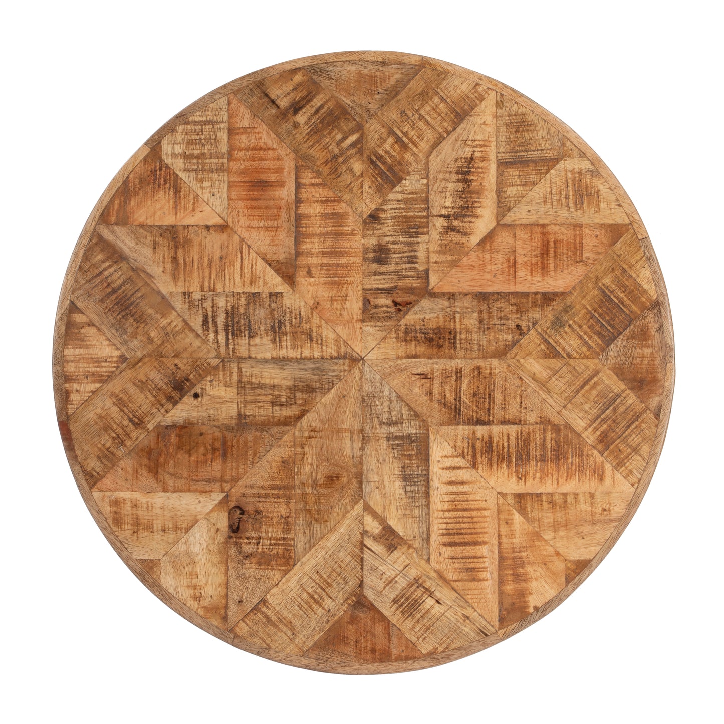 Glarious Round Side Table in Medium Brown 5600140