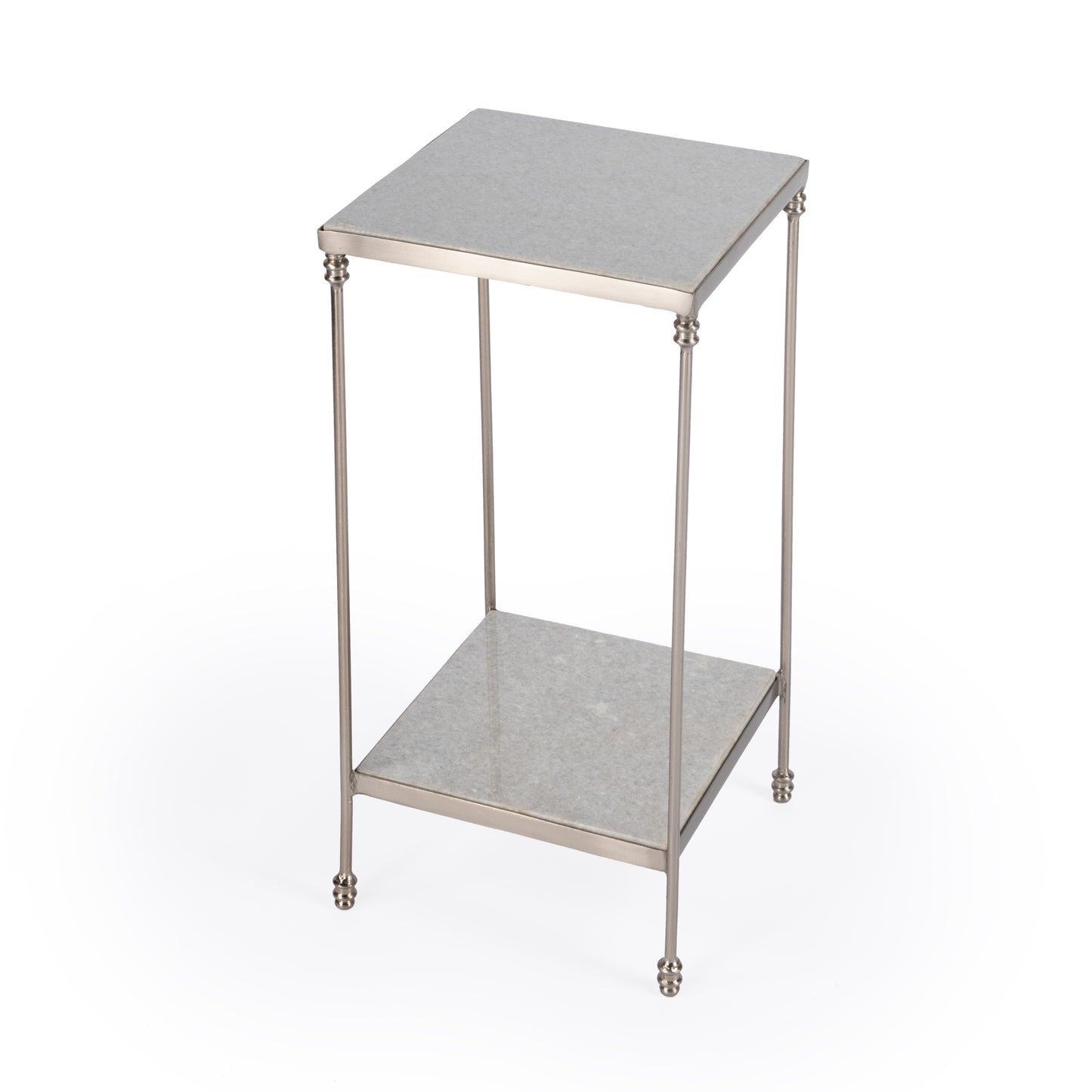 Imogen Marble Side Table in White  5619425