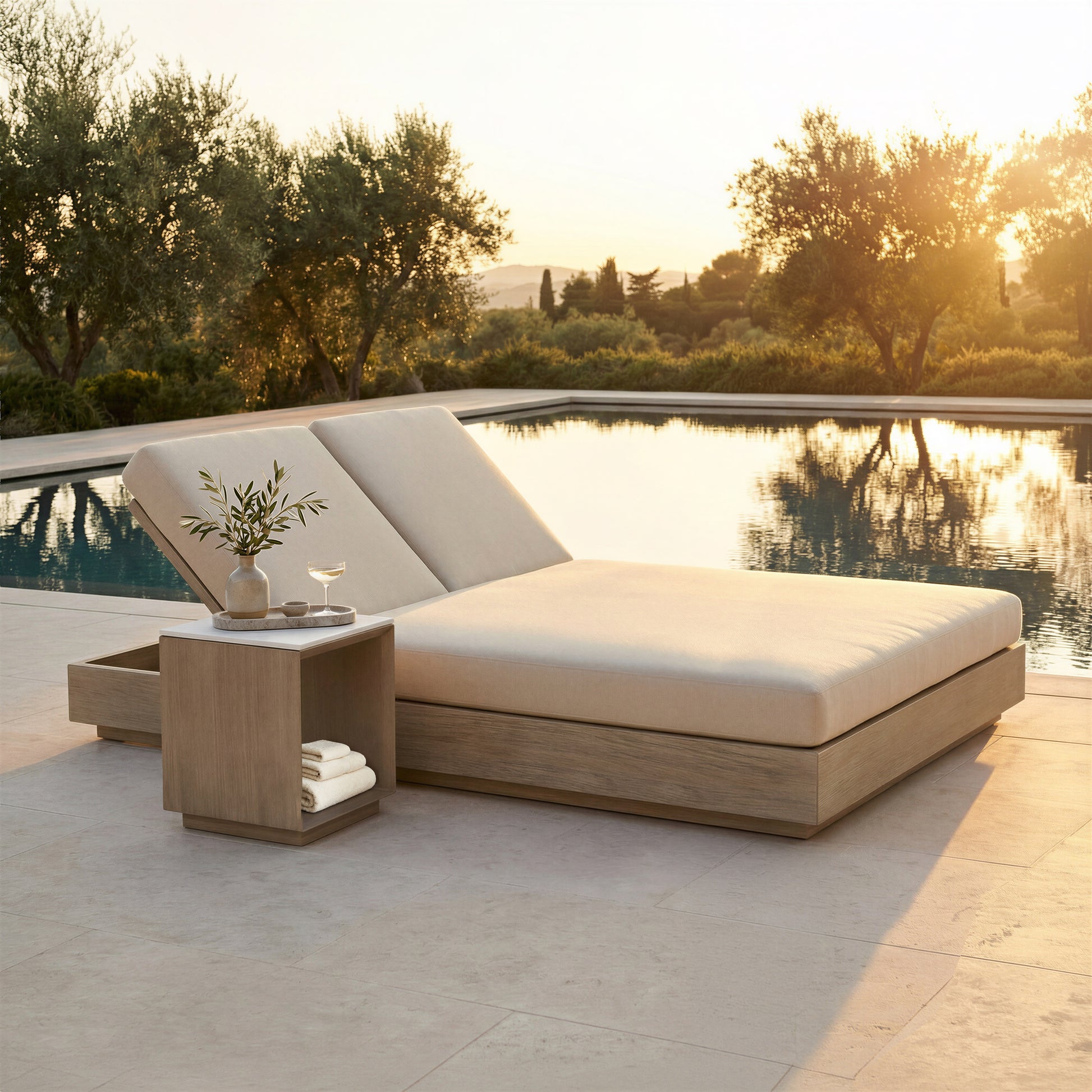 Varadero Beach Double Chaise Gray - 9