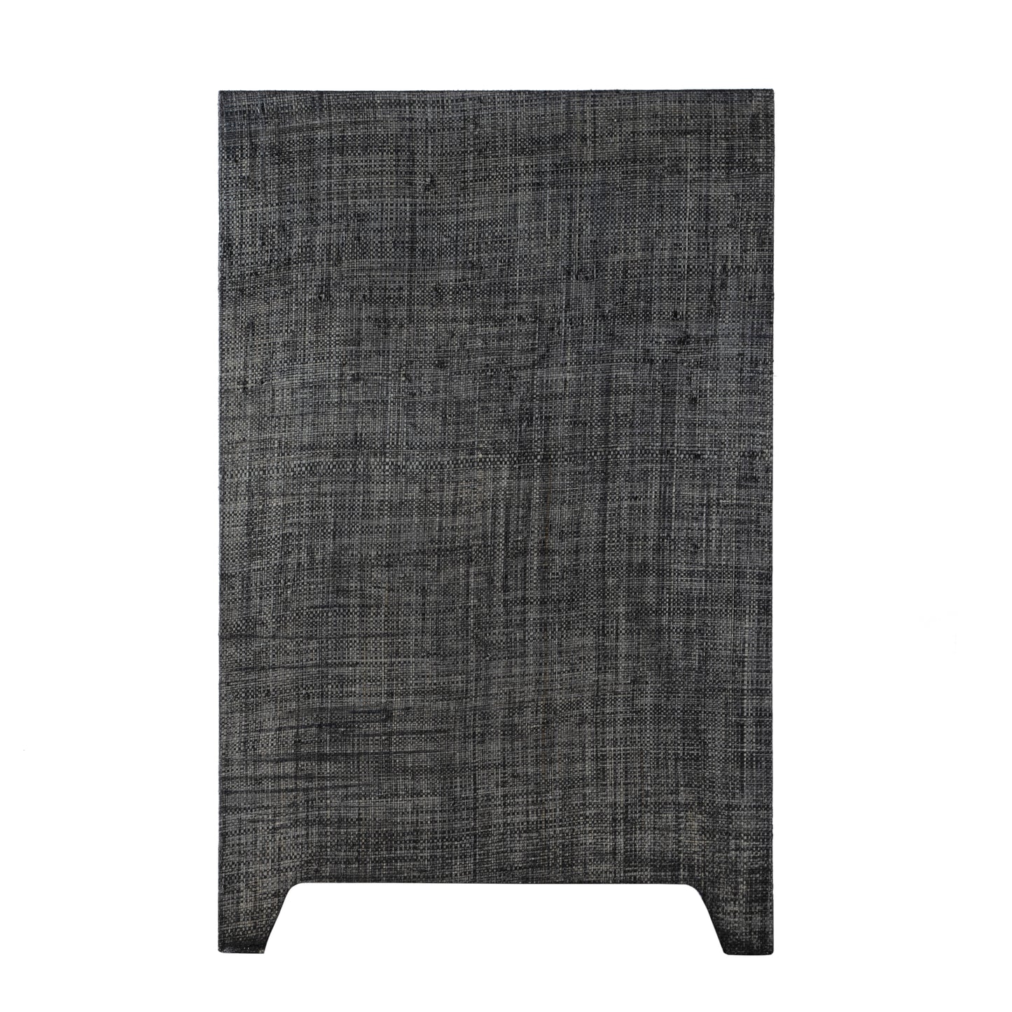 Bar Harbor Raffia 4 Door 70" Sideboard in Charcoal  5668420